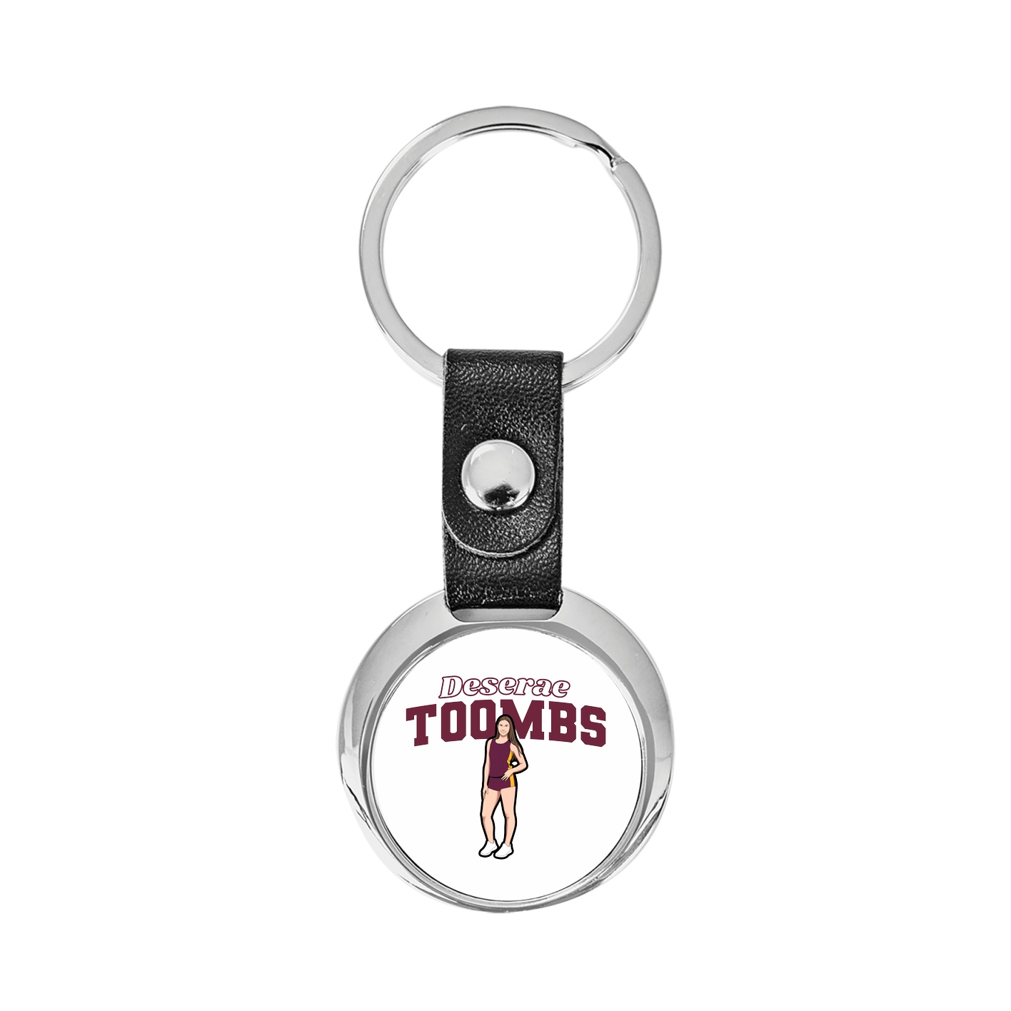 Key Chain — Name Arch in Classic