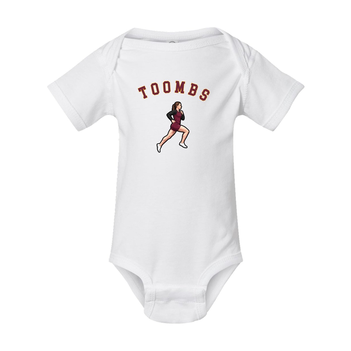 Baby Onesie — Shirsey Arch in White