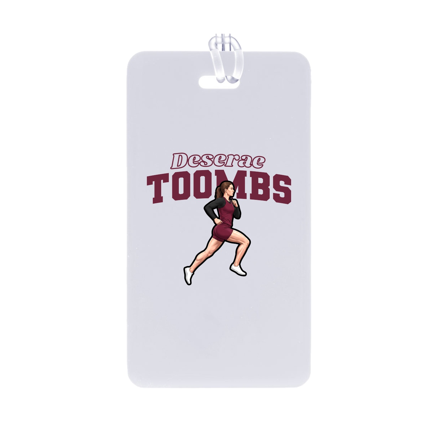 Bag Tag — Name Arch in Classic