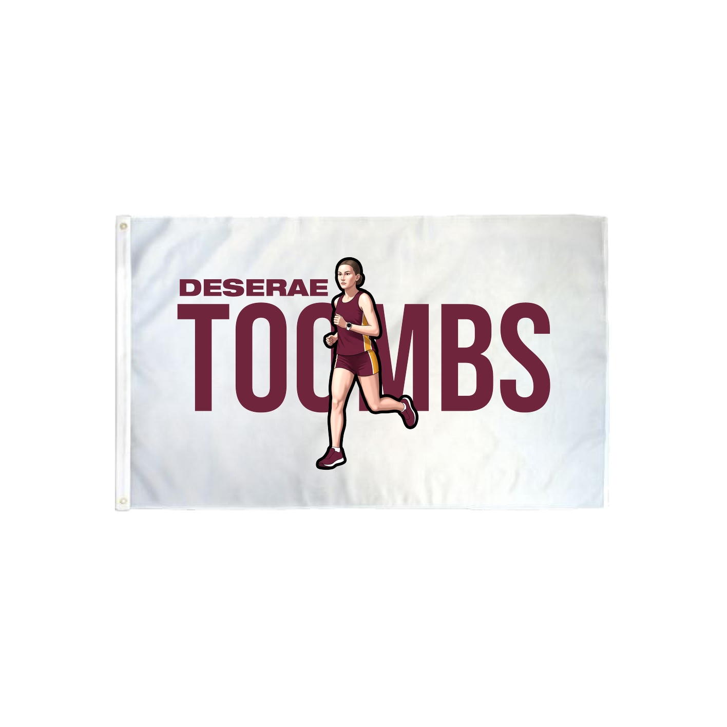 3x5 Flag — Player Name in Classic