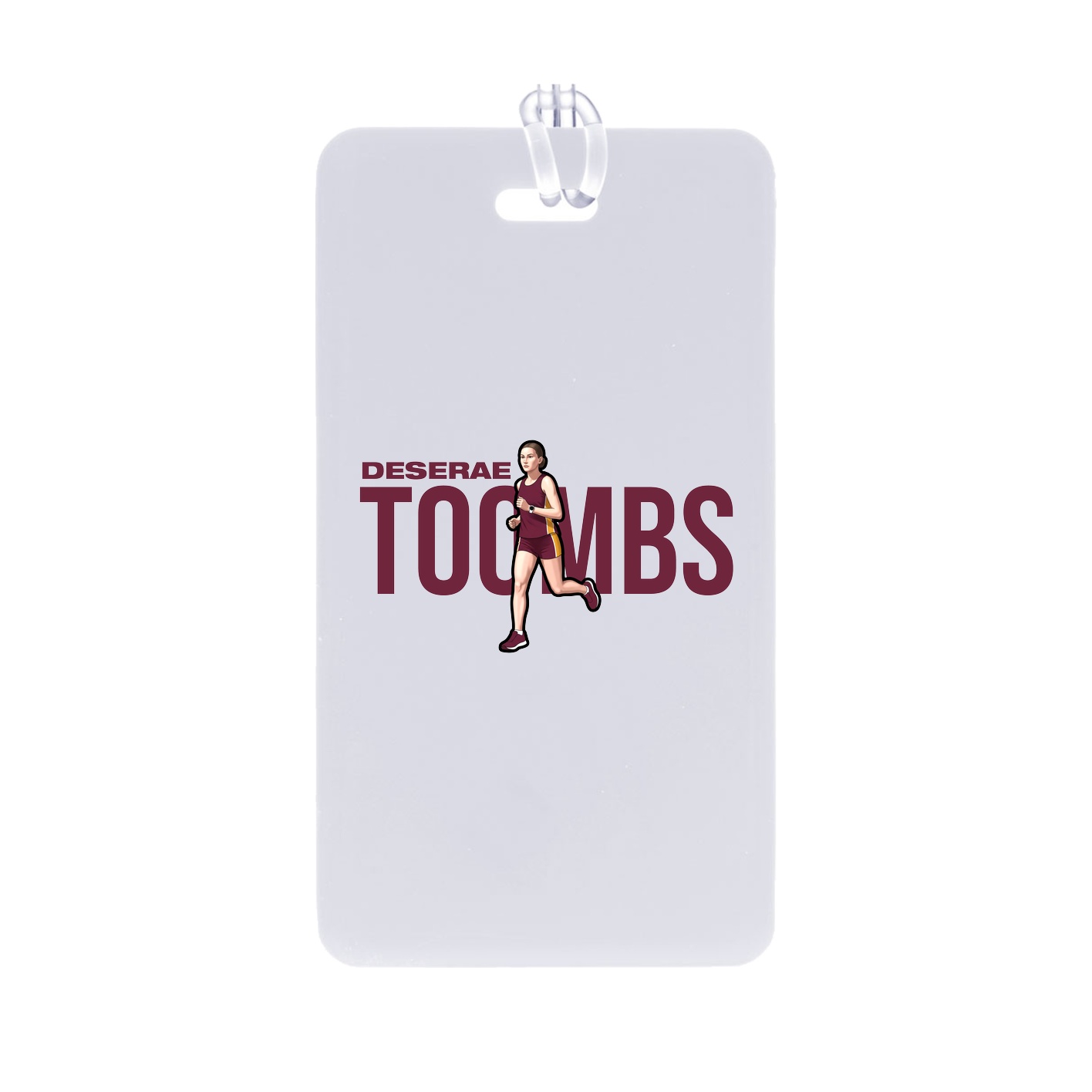 Bag Tag — Player Name in Classic