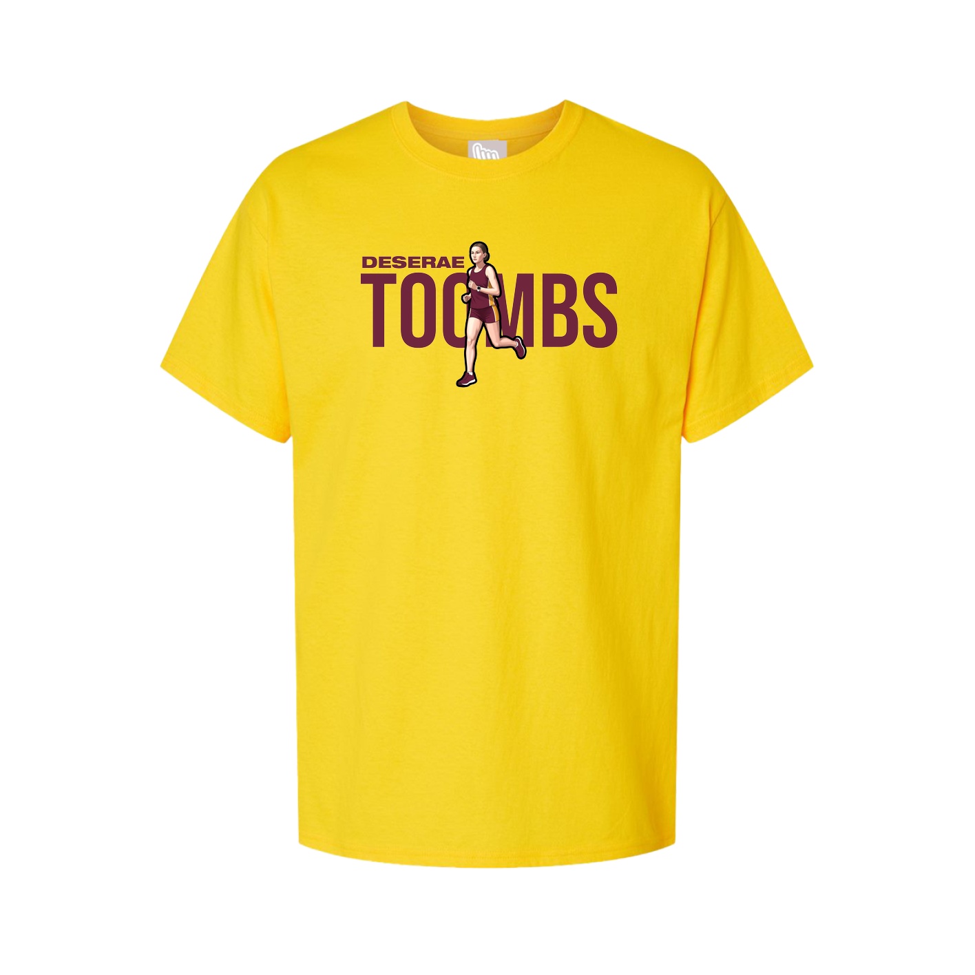 Youth Tee — Player Name in Gold
