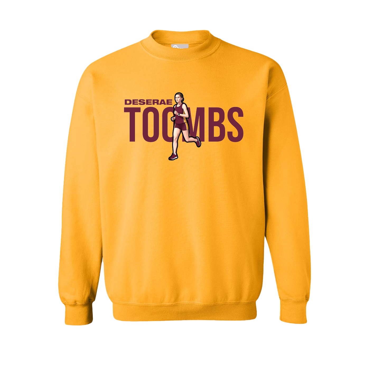 Fleece Crew — Player Name in Gold
