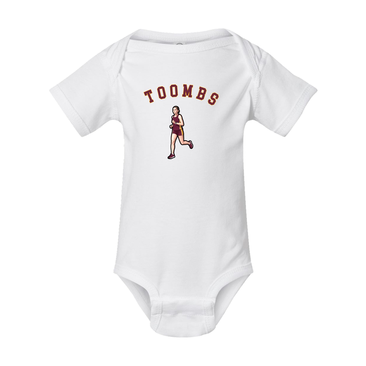 Baby Onesie — Shirsey Arch in White