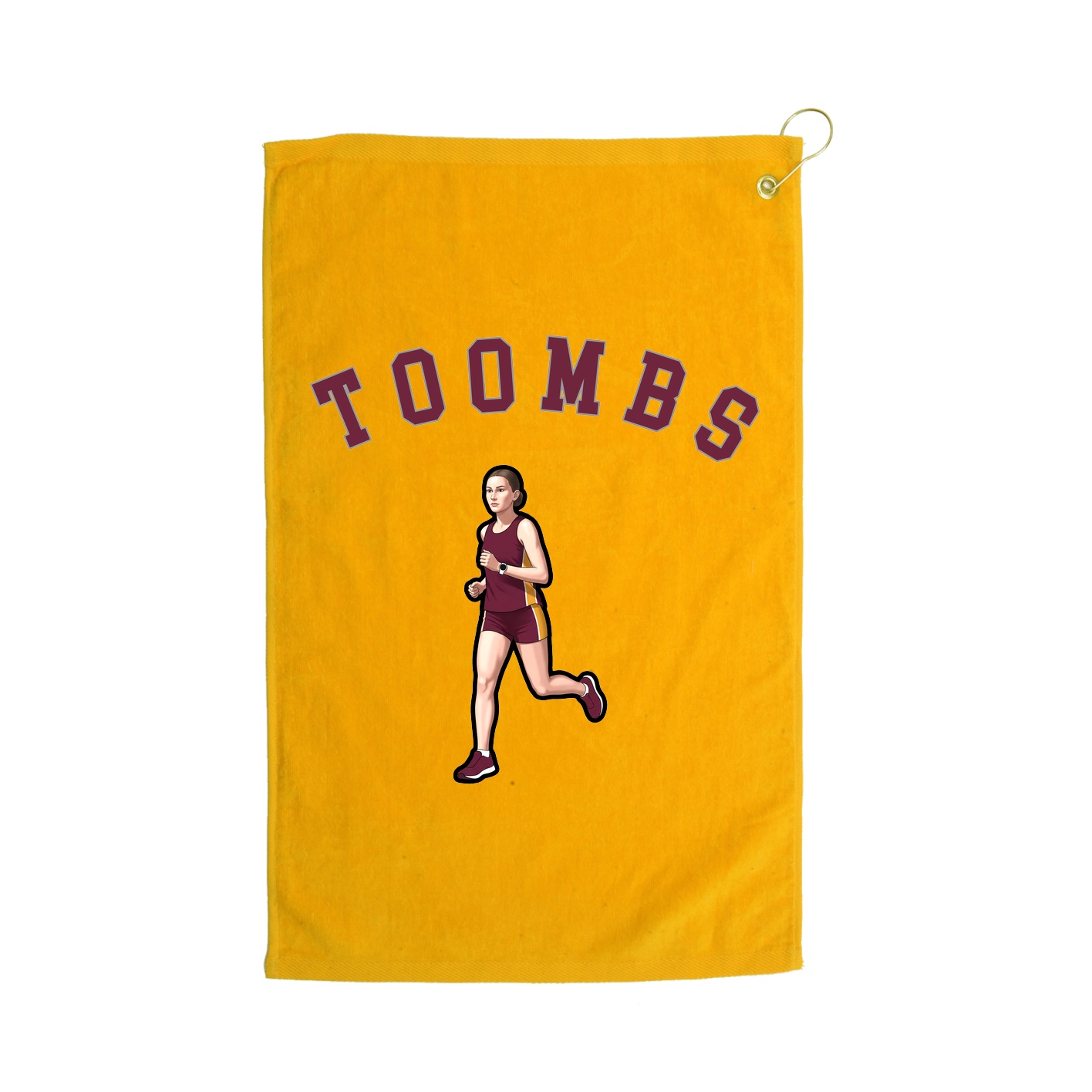 Golf Towel — Shirsey Arch in Gold