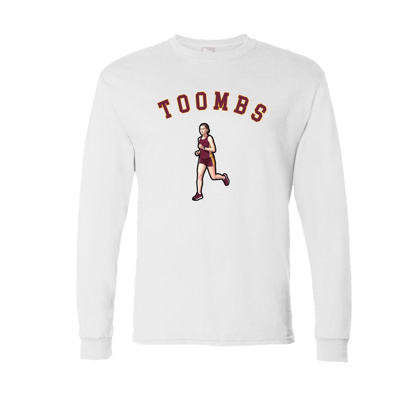 Long Sleeve Tee — Shirsey Arch in White