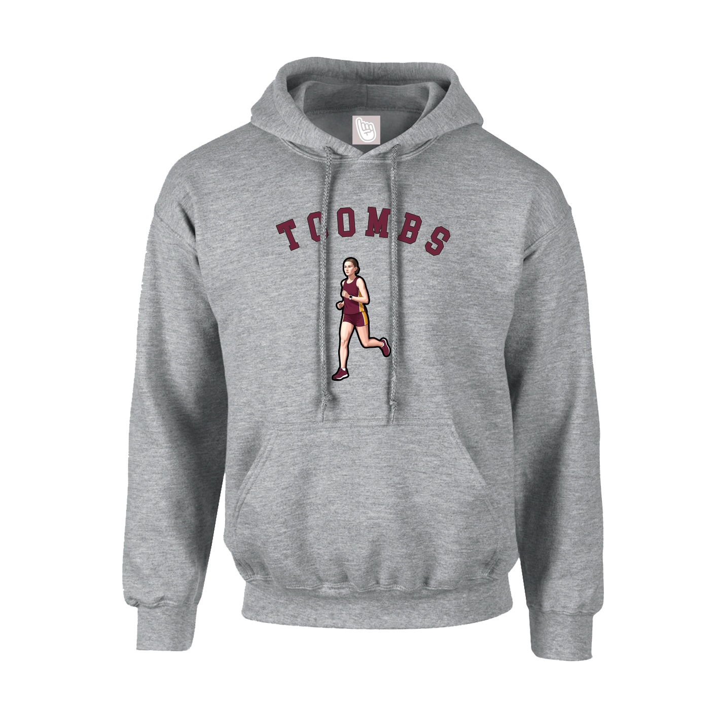 Youth Hoodie — Shirsey Arch in Grey