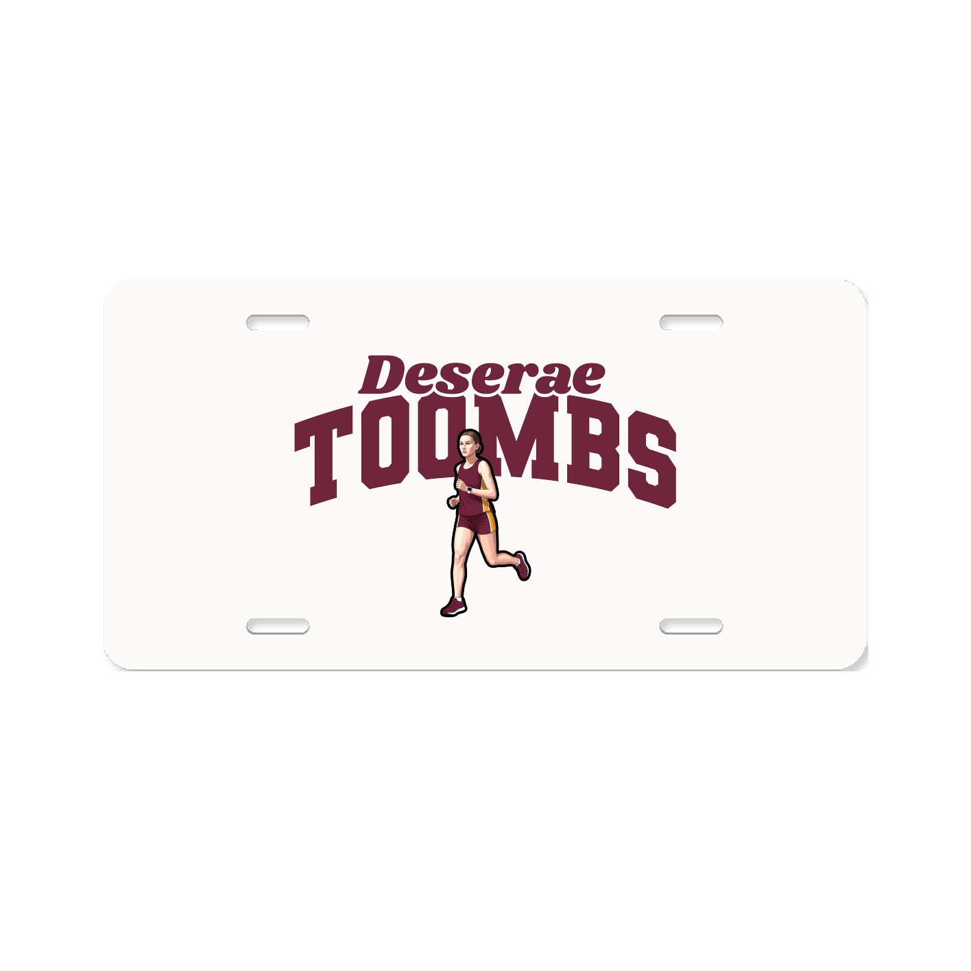 License Plate — Signature Arch in Classic