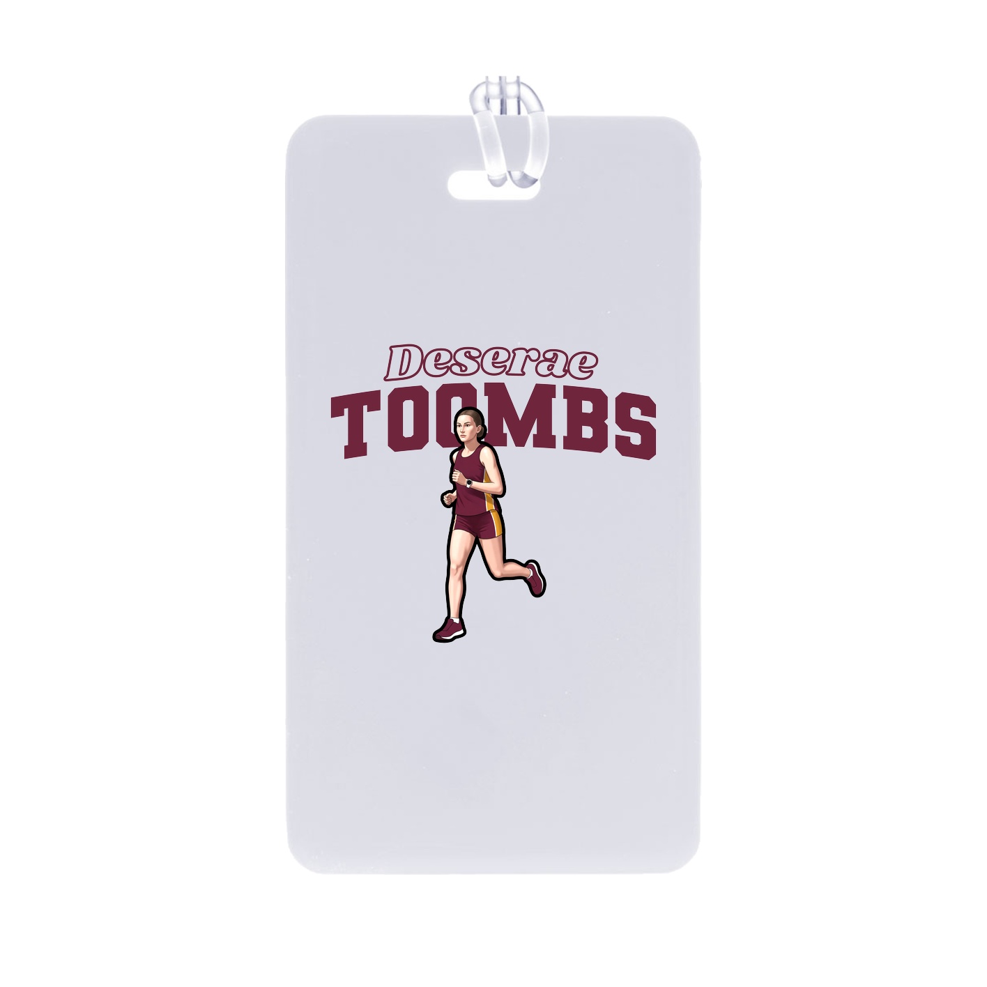 Bag Tag — Name Arch in Classic