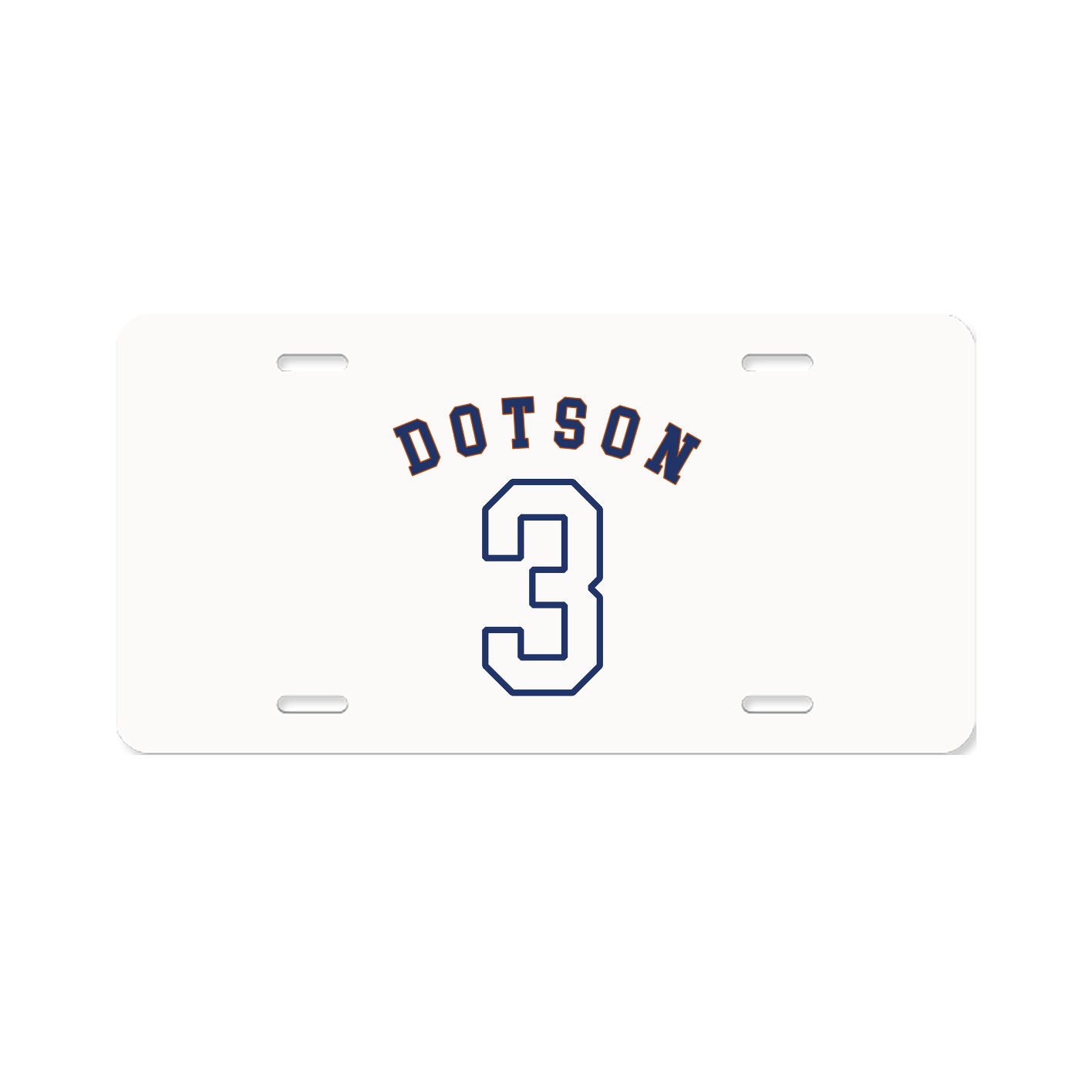 License Plate — Shirsey Arch in Classic
