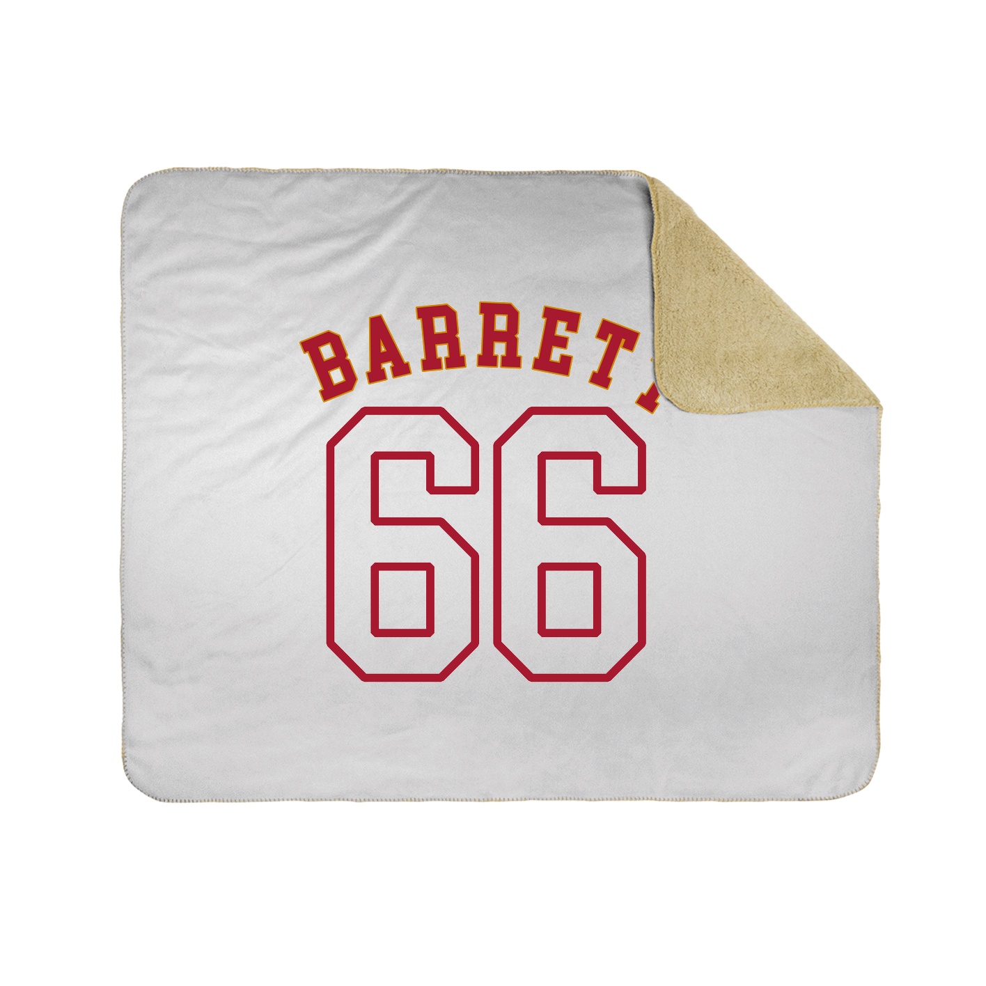 Throw Blanket — Shirsey Arch in White
