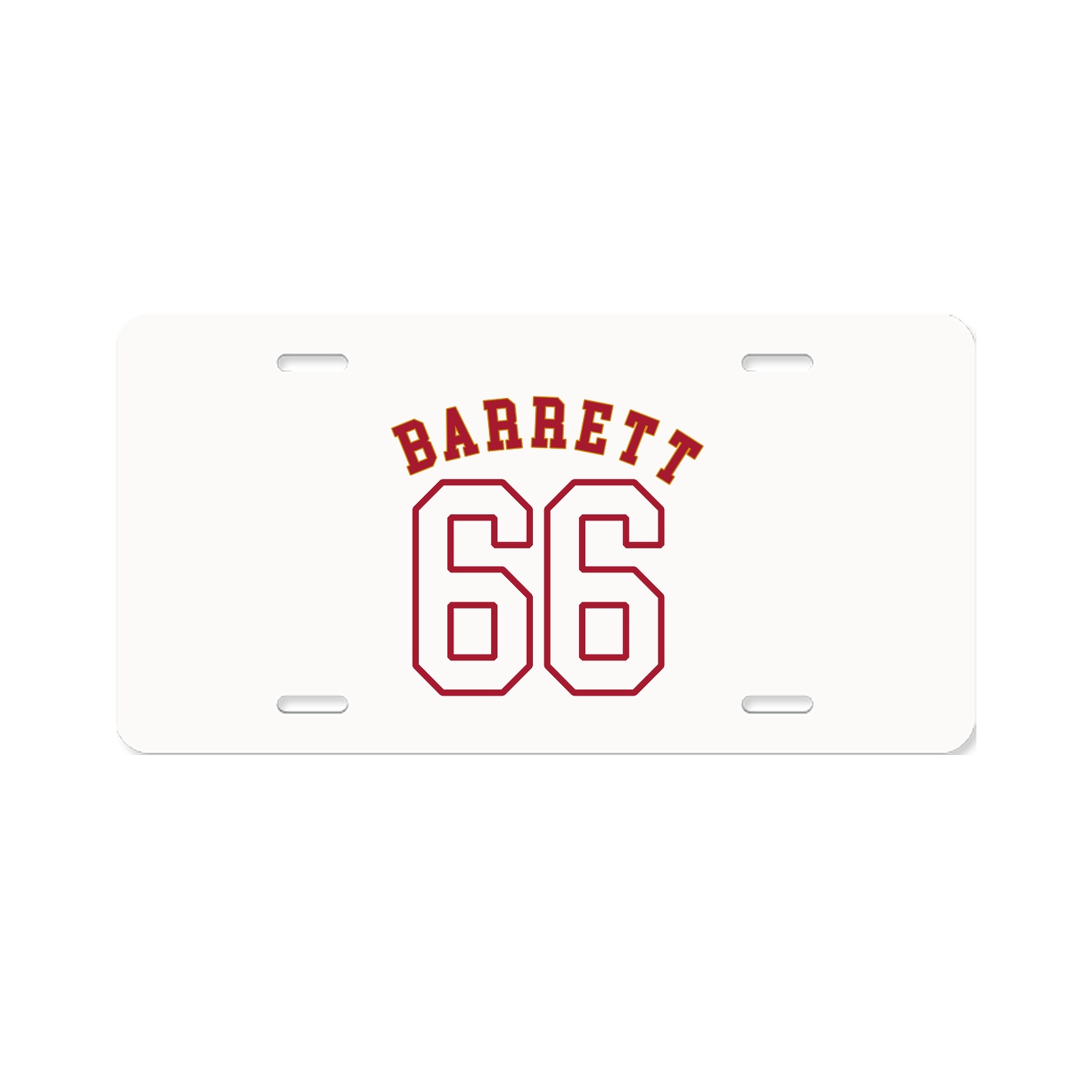 License Plate — Shirsey Arch in Classic