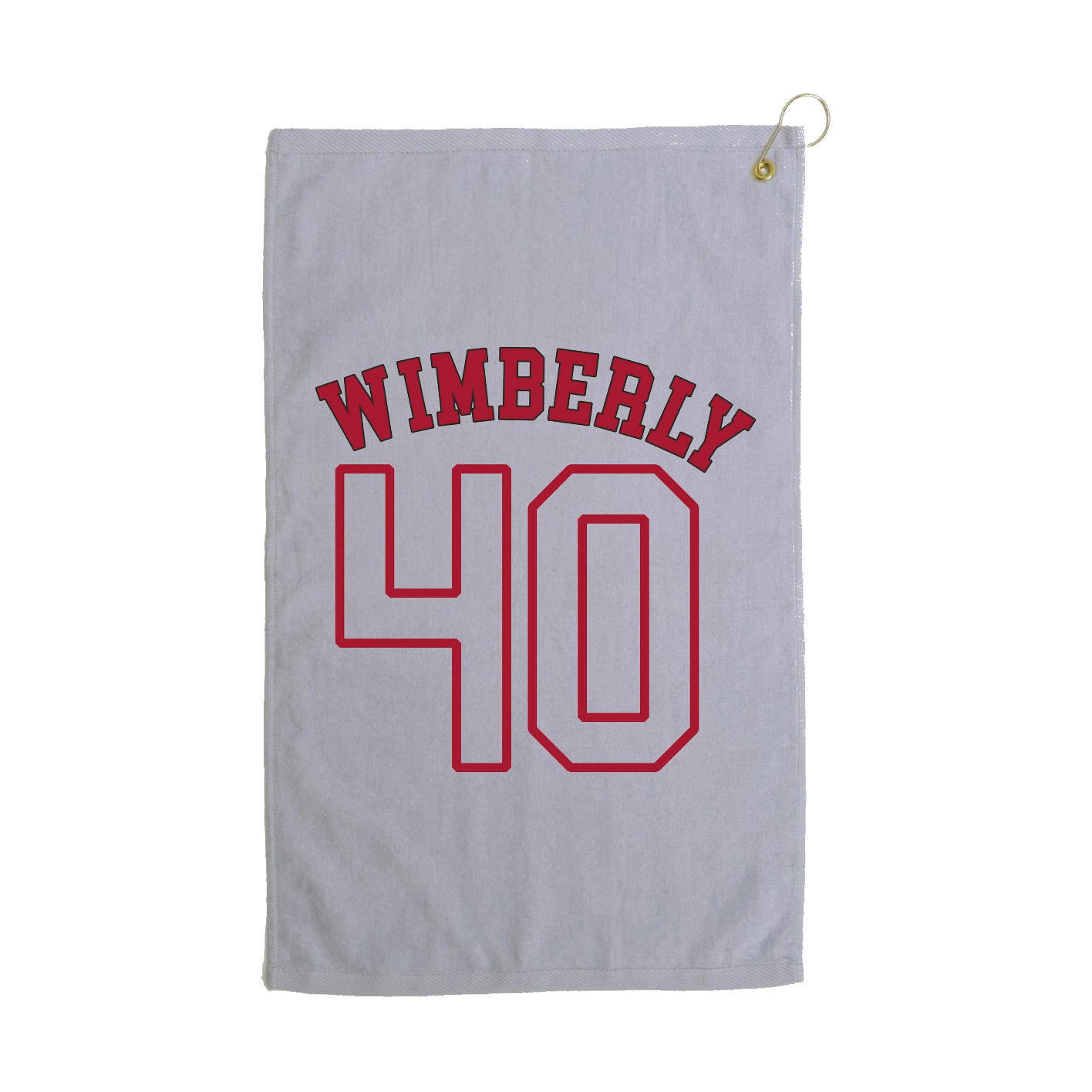 Golf Towel — Shirsey Arch in Grey