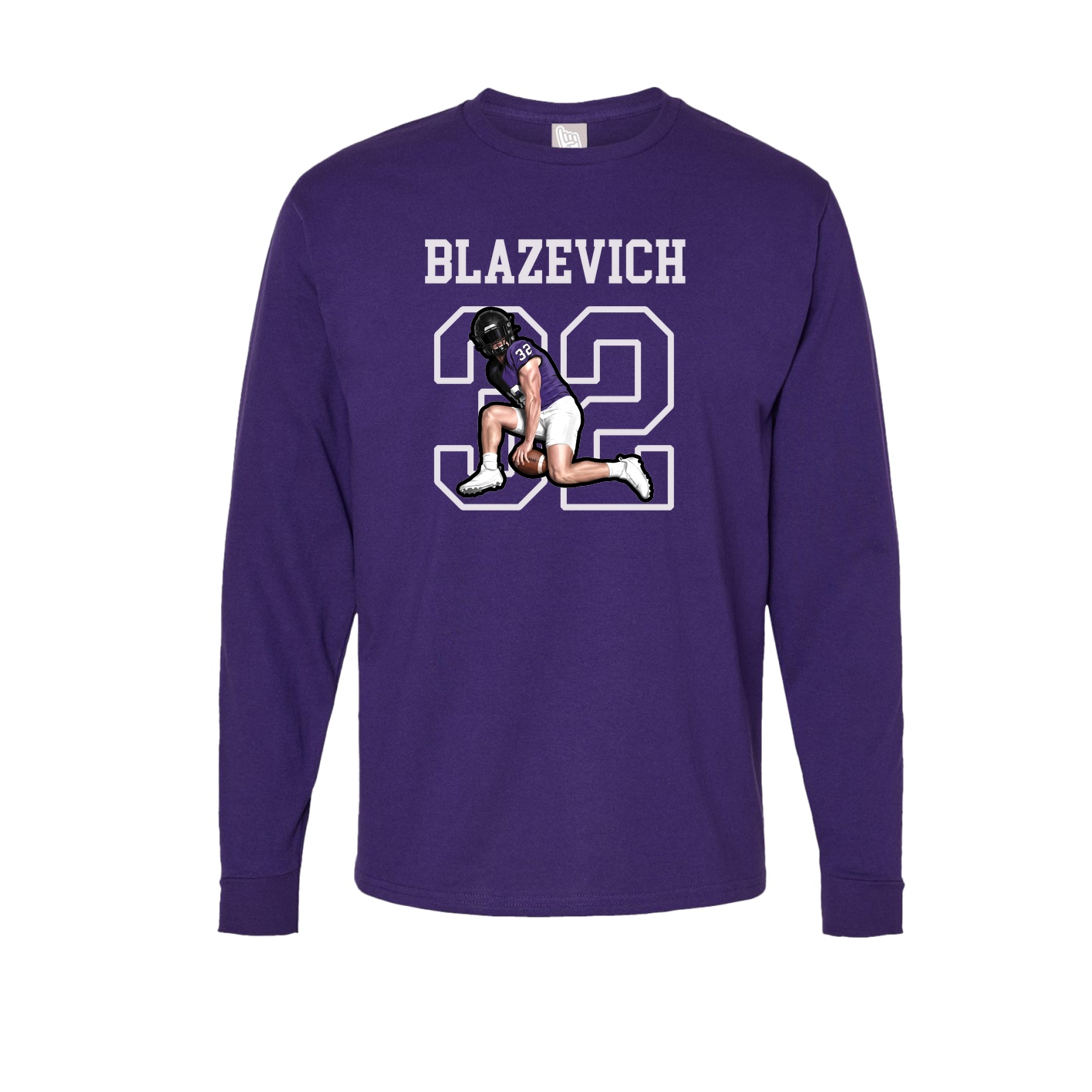 Long Sleeve Tee — Shirsey in Purple