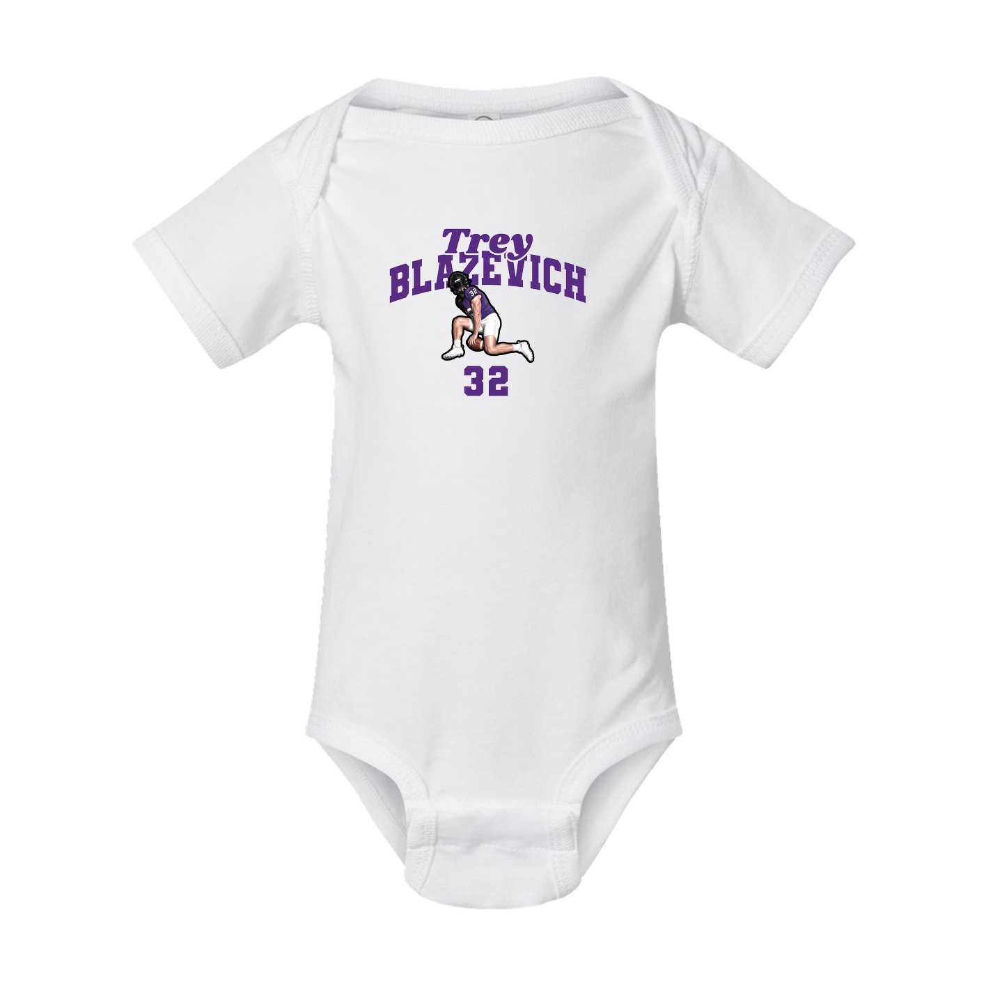 Baby Onesie — Signature Arch in White