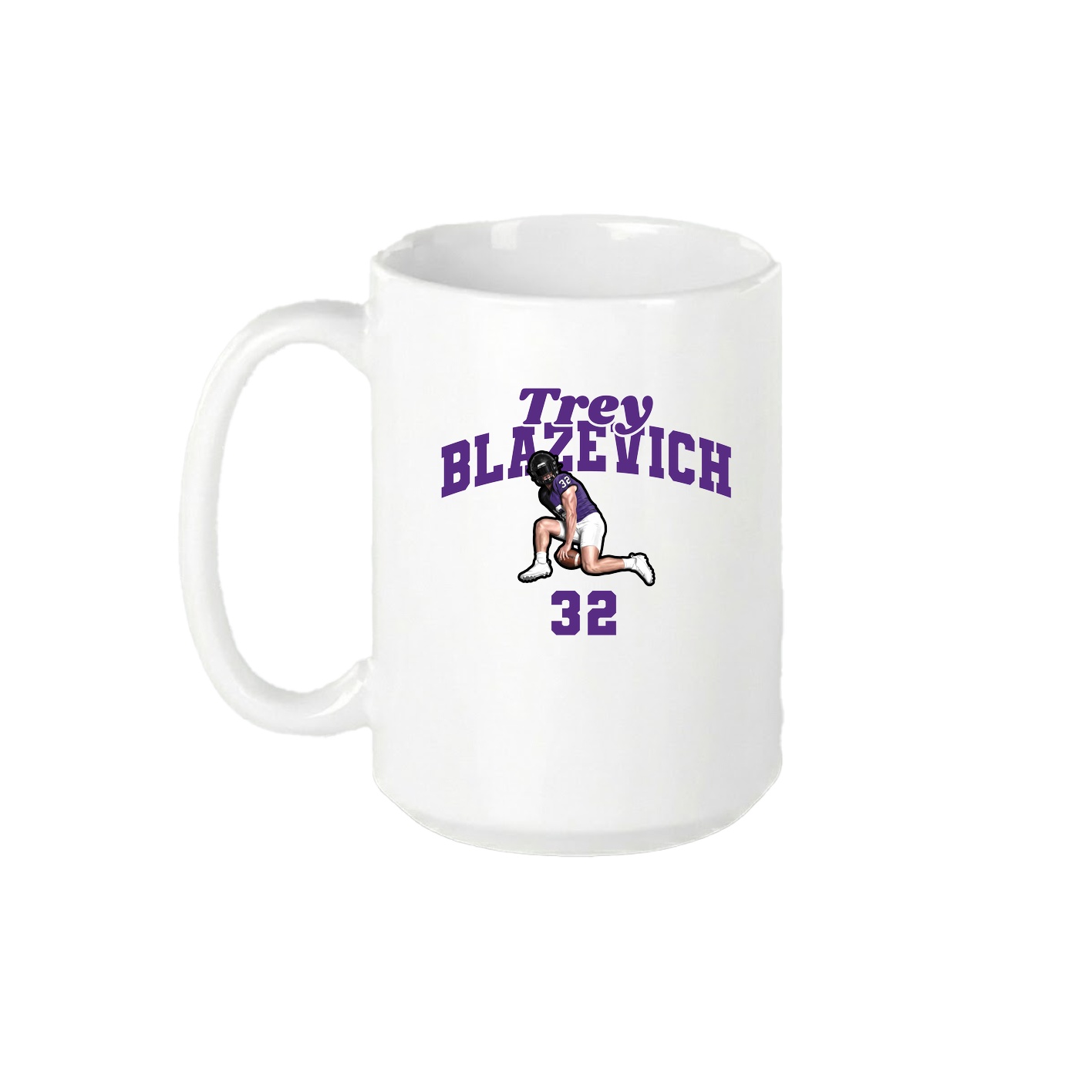 15oz Coffee Mug — Signature Arch in White
