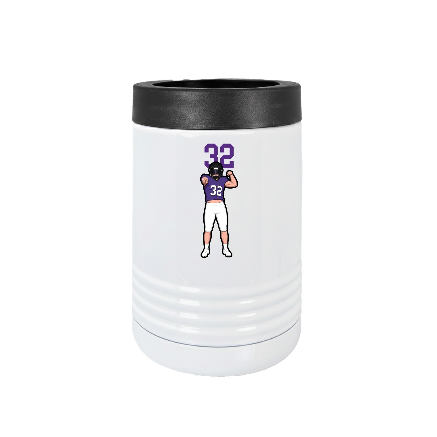 Beverage Holder — Number Top in White