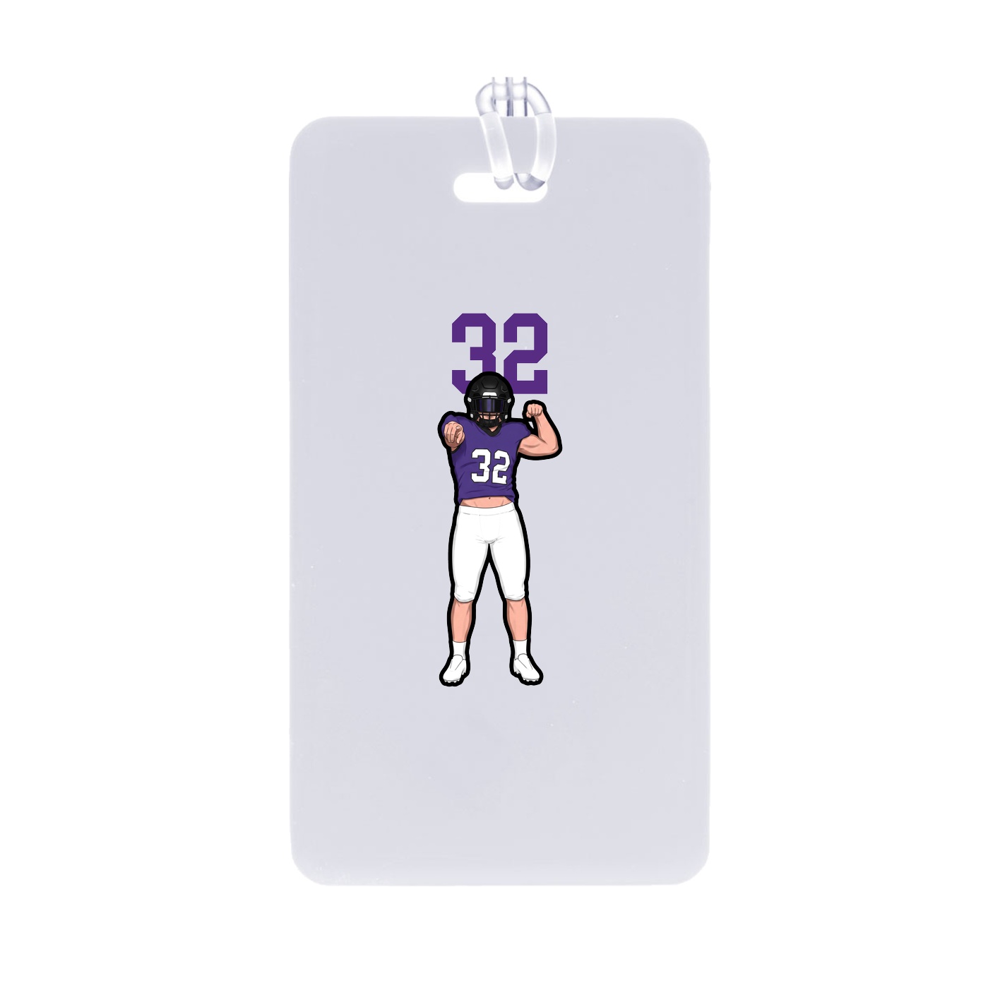 Bag Tag — Number Top in Classic