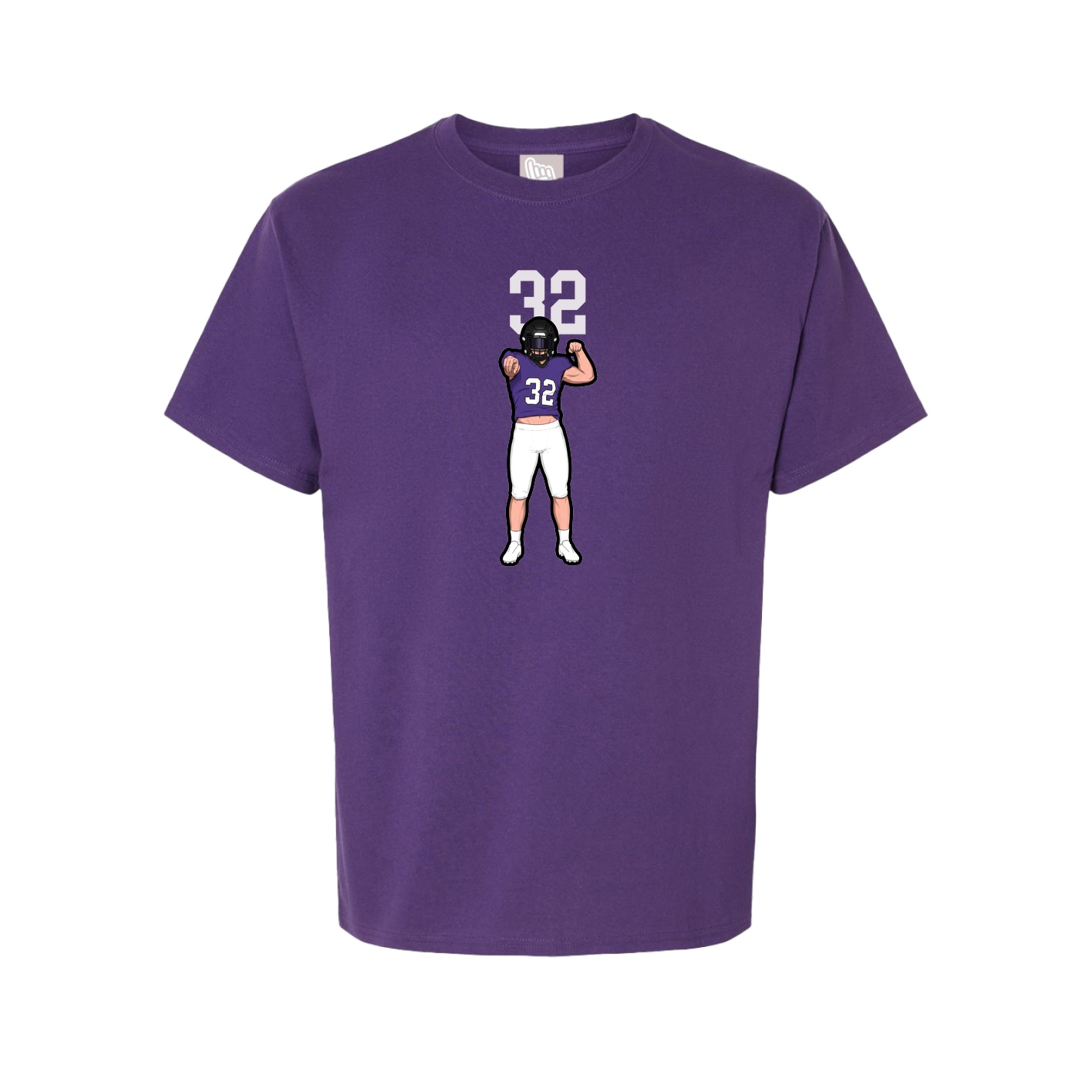 Tee — Number Top in Purple