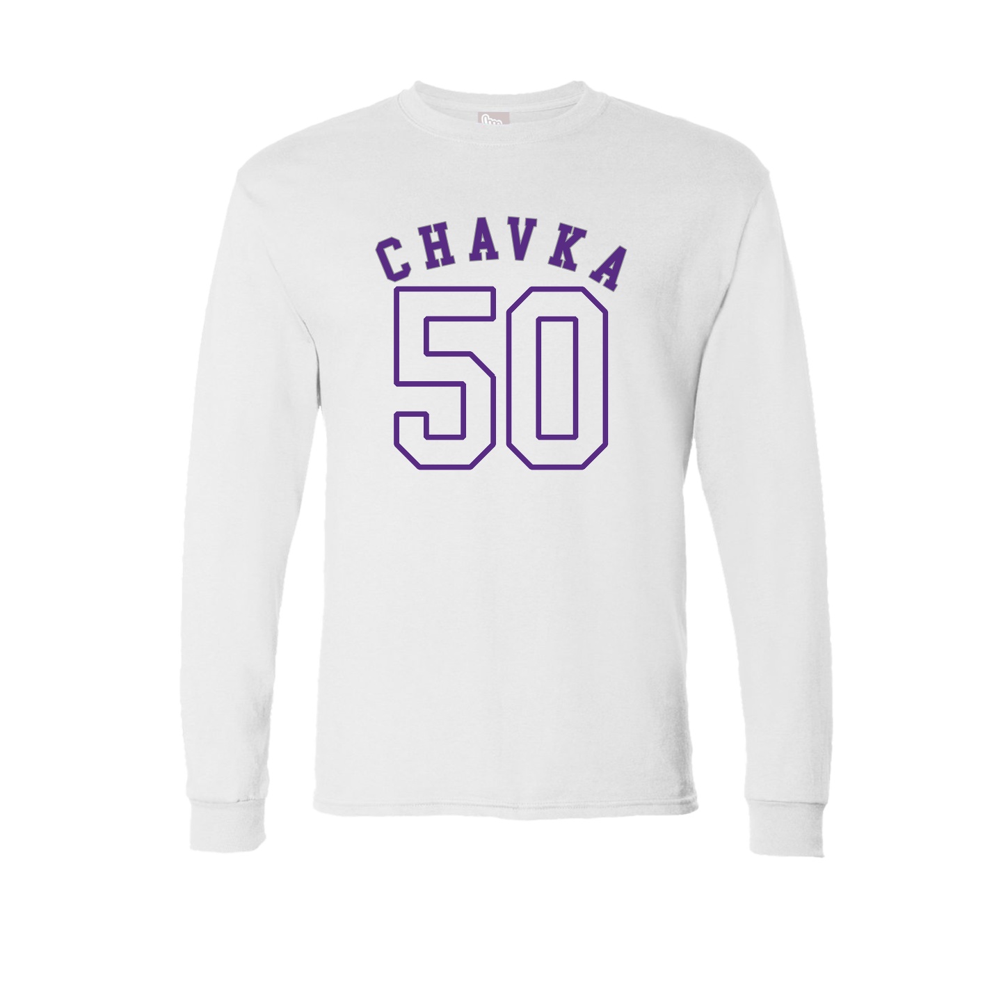 Long Sleeve Tee — Shirsey Arch in White