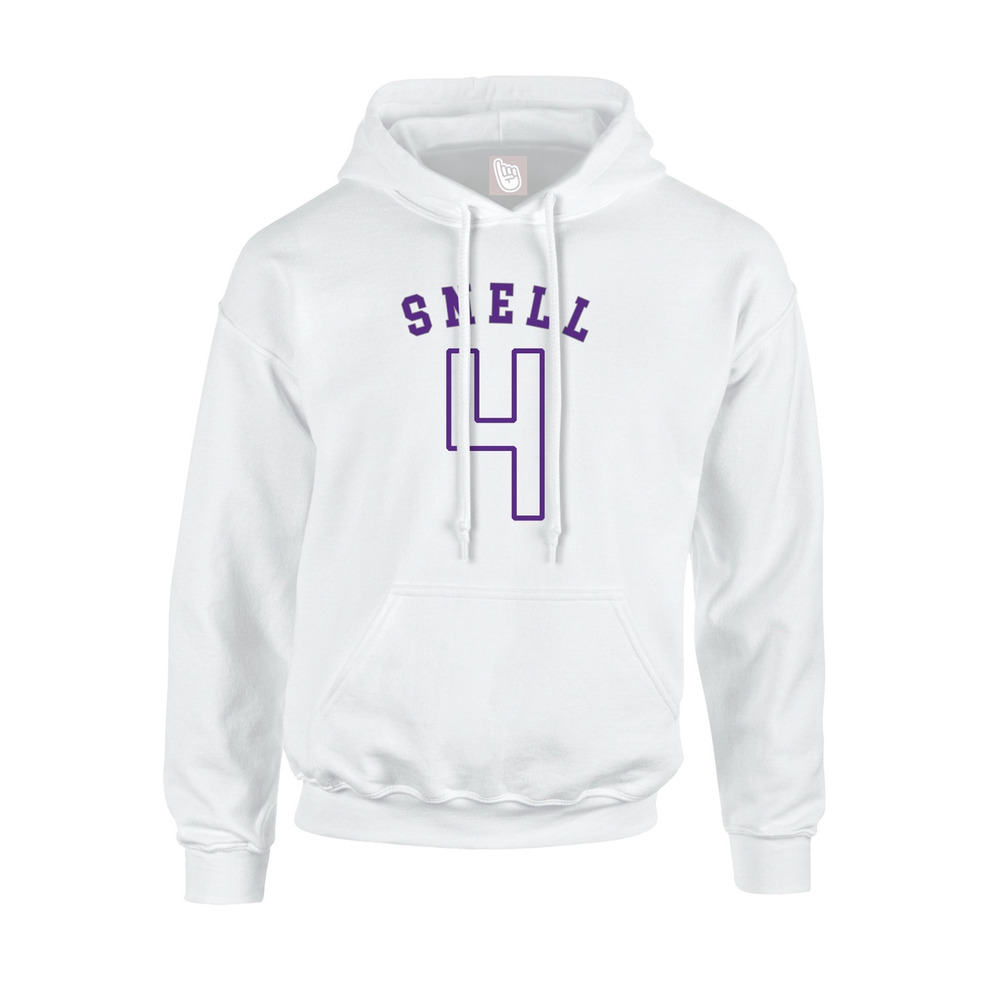 Hoodie — Shirsey Arch in White