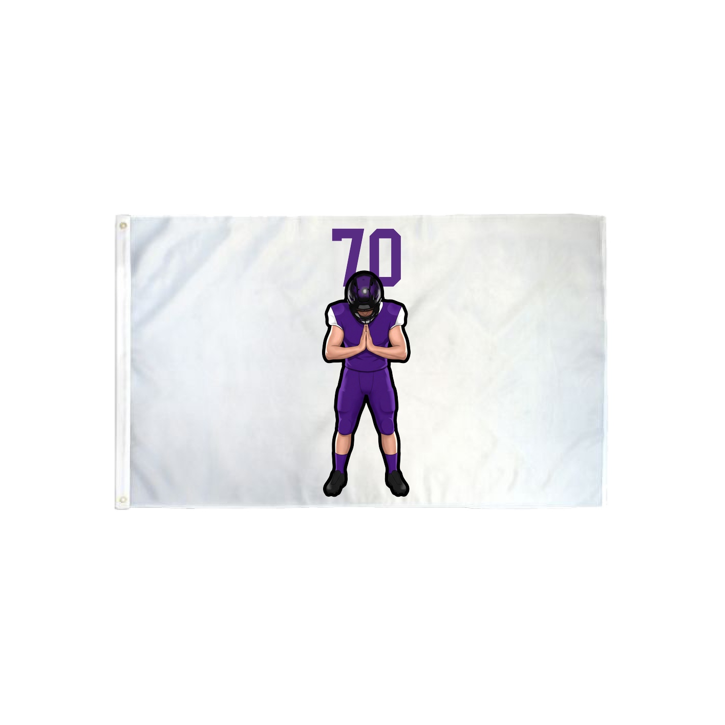 3x5 Flag — Number Top in Classic