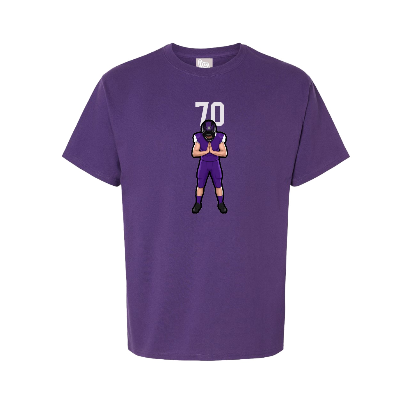 Tee — Number Top in Purple