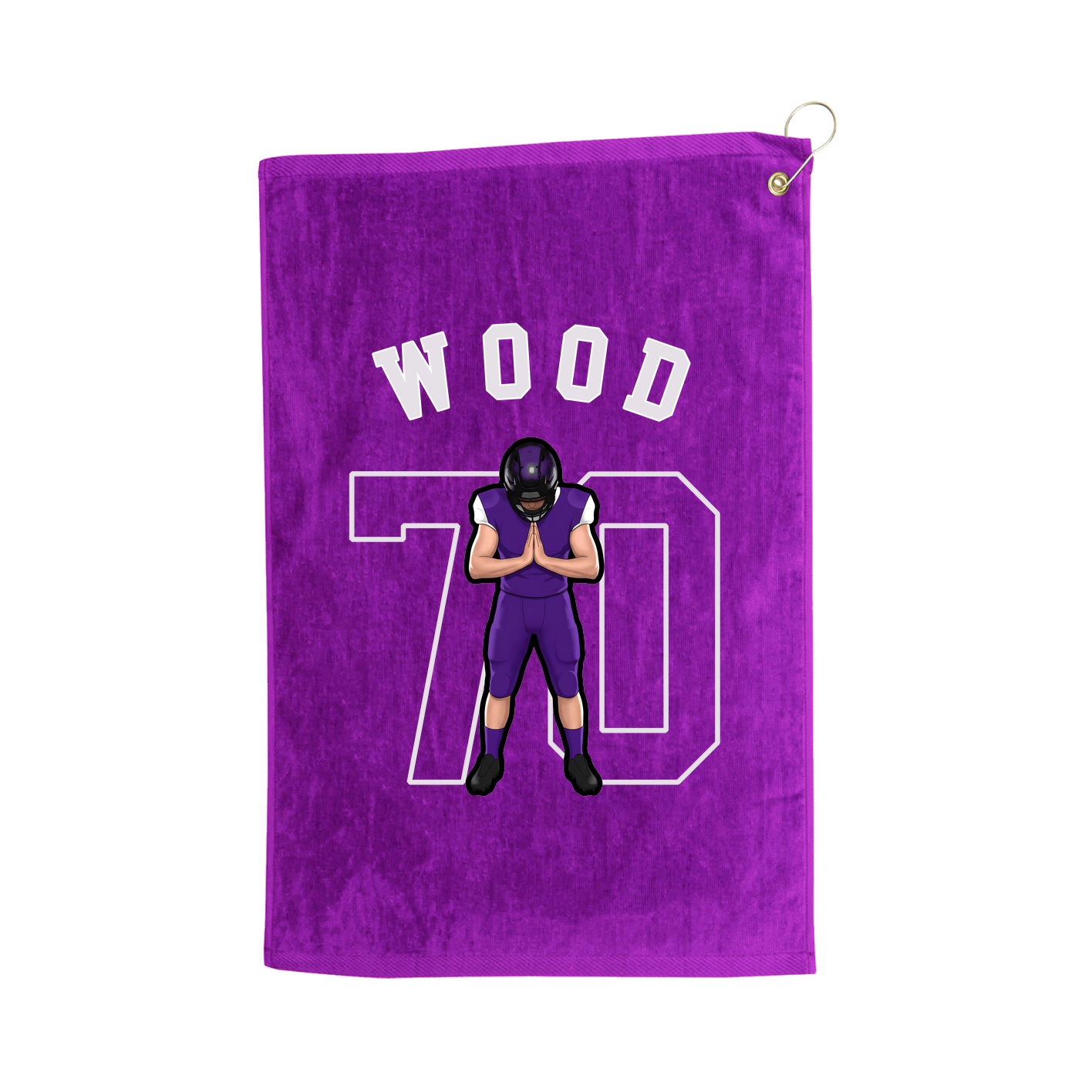 Golf Towel — Shirsey Arch in Purple