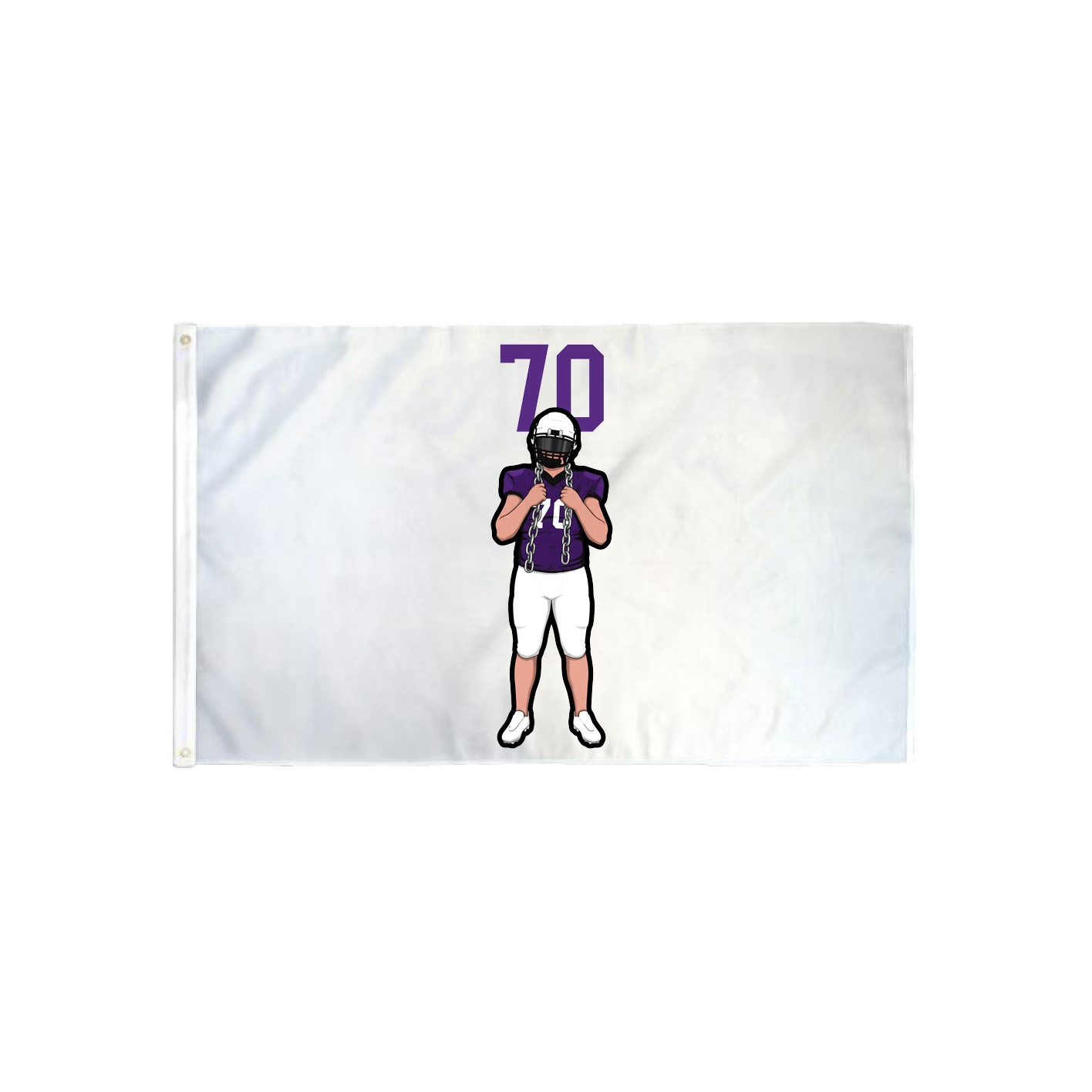 3x5 Flag — Number Top in Classic