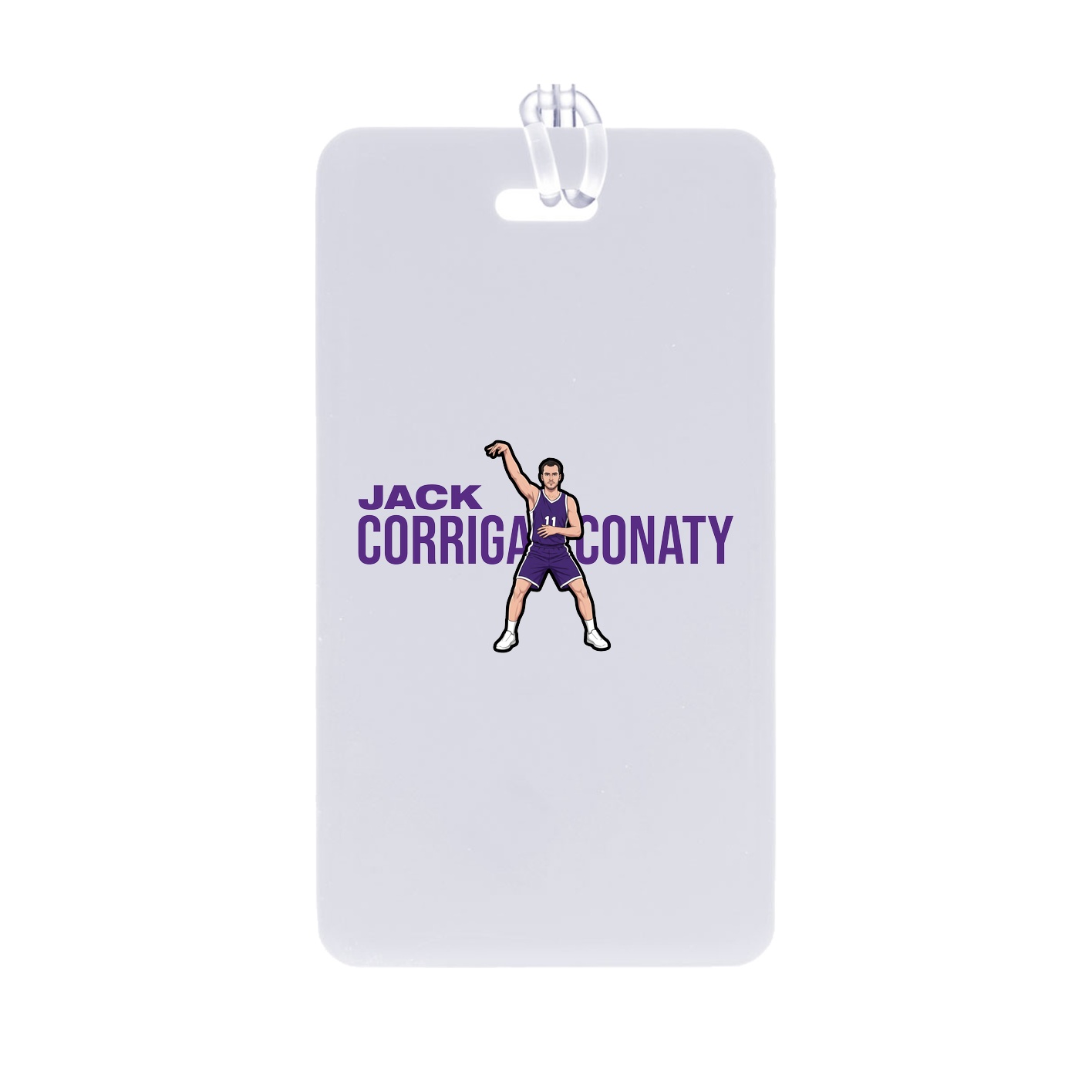 Bag Tag — Player Name in Classic