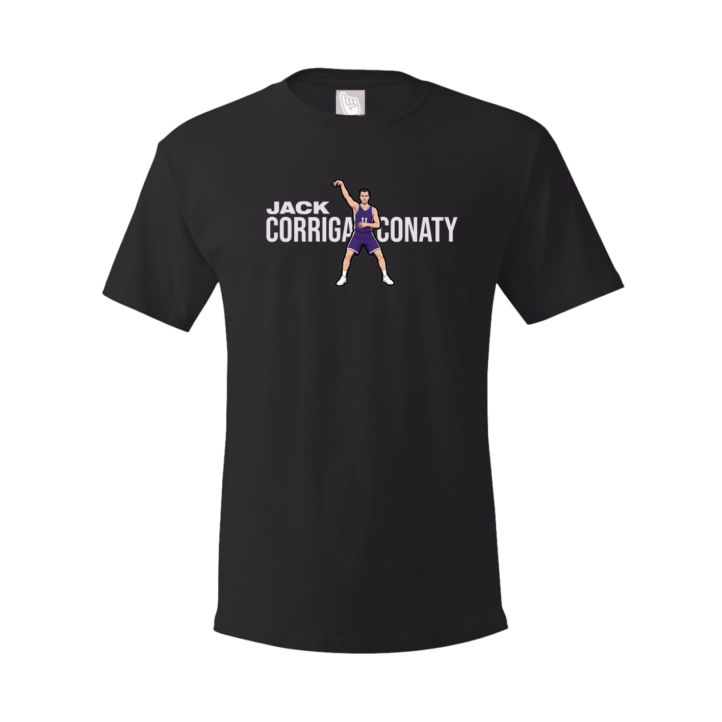 Tee — Player Name in Black