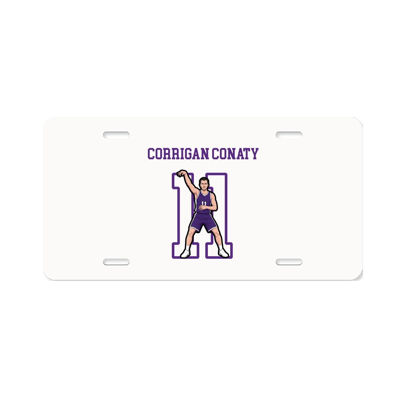 License Plate — Shirsey in Classic