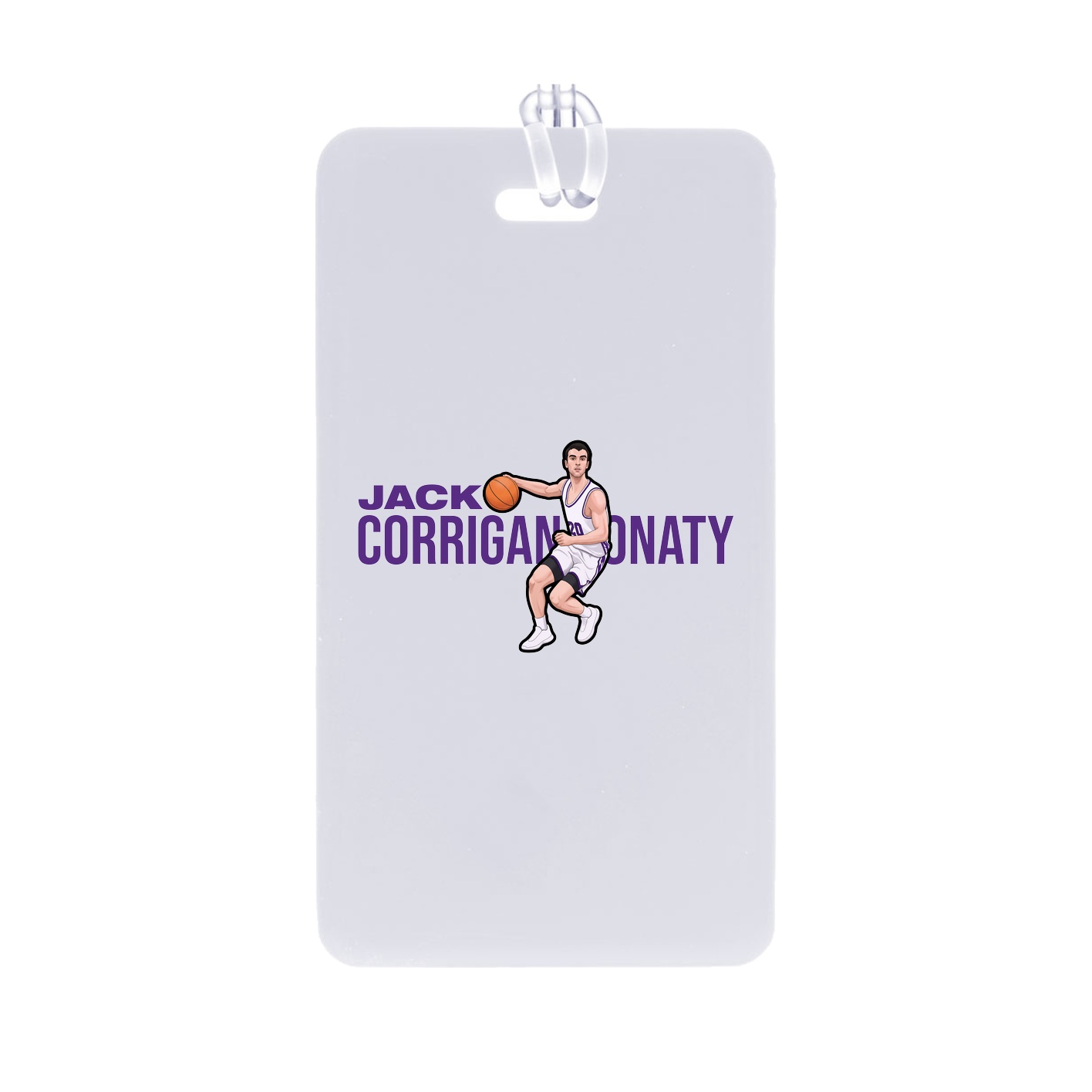 Bag Tag — Player Name in Classic