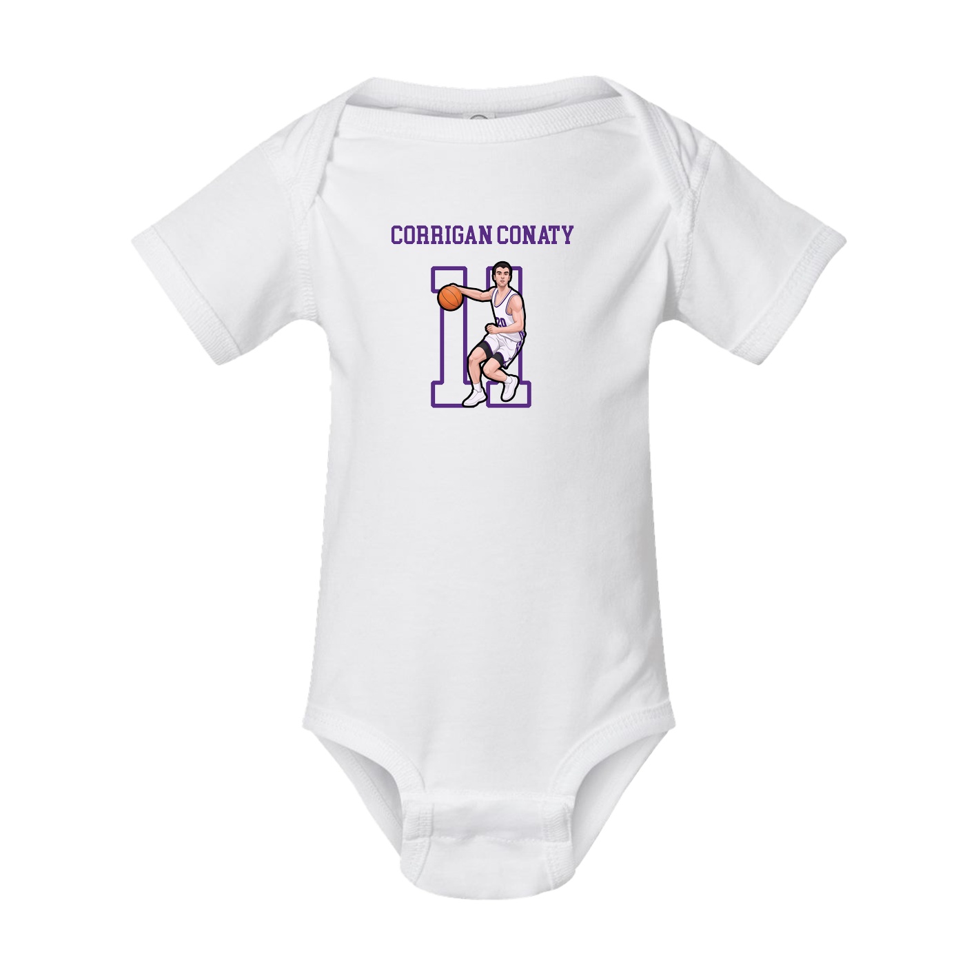 Baby Onesie — Shirsey in White