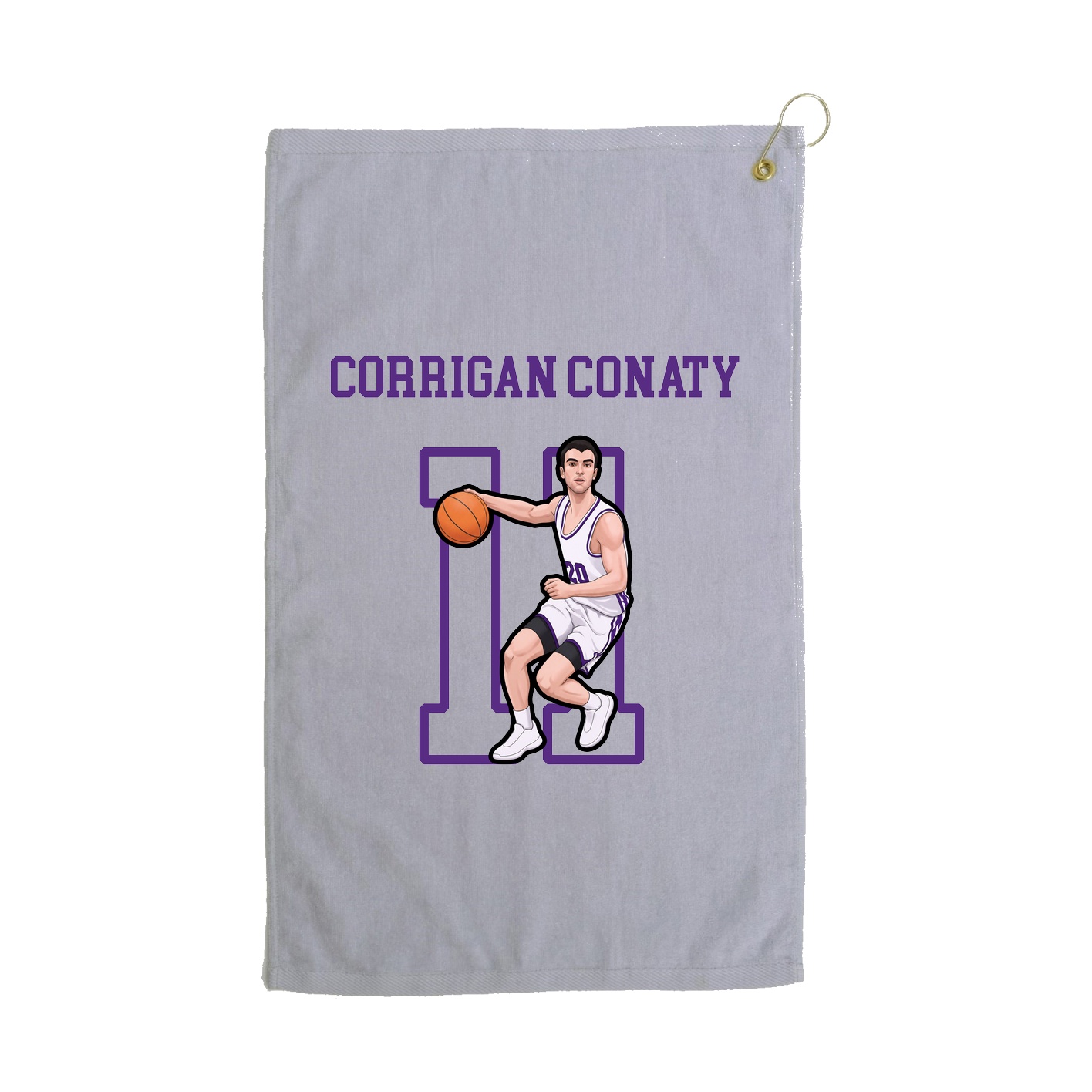 Golf Towel — Shirsey in Grey