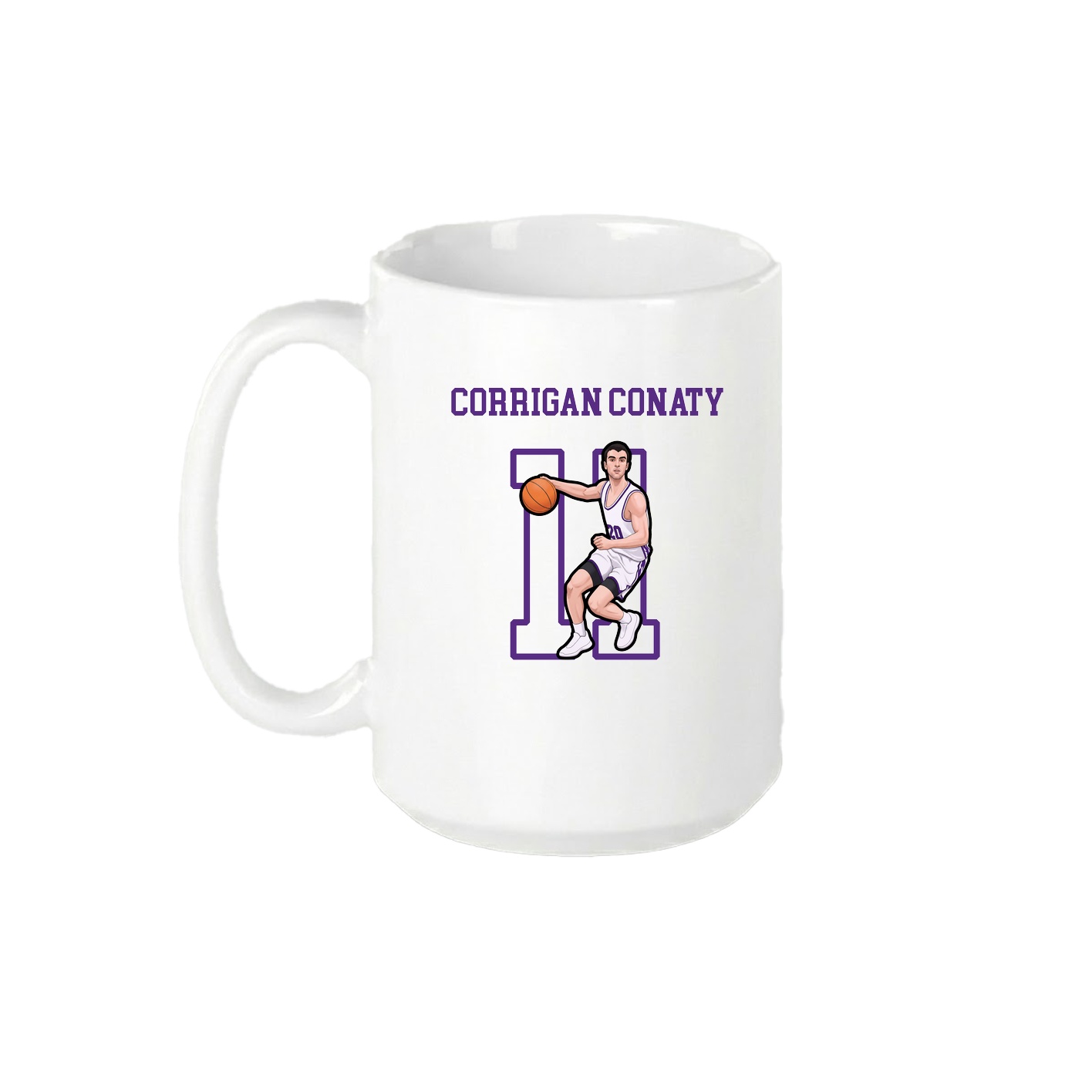 15oz Coffee Mug — Shirsey in White