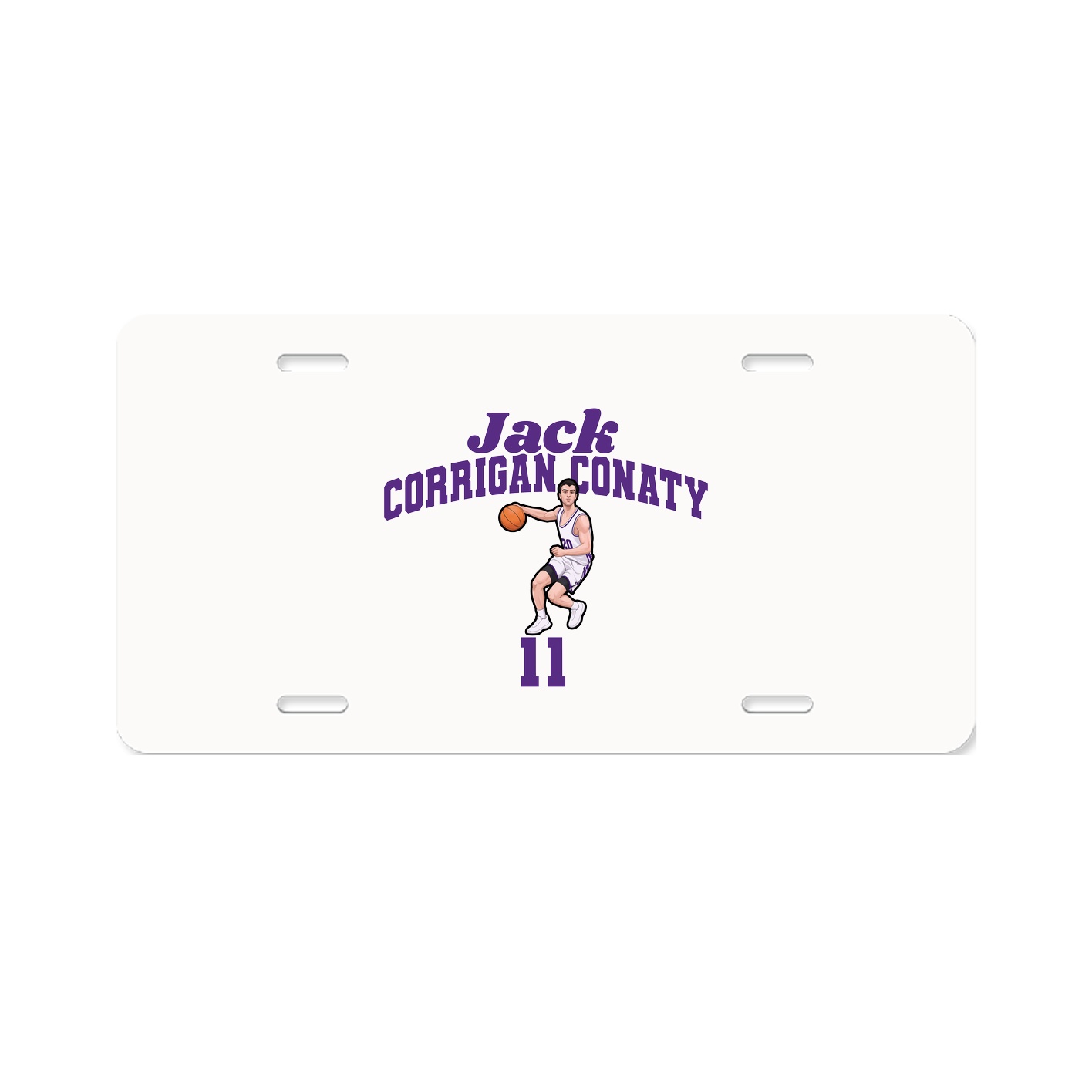 License Plate — Signature Arch in Classic
