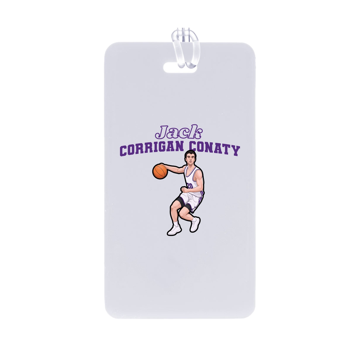 Bag Tag — Name Arch in Classic