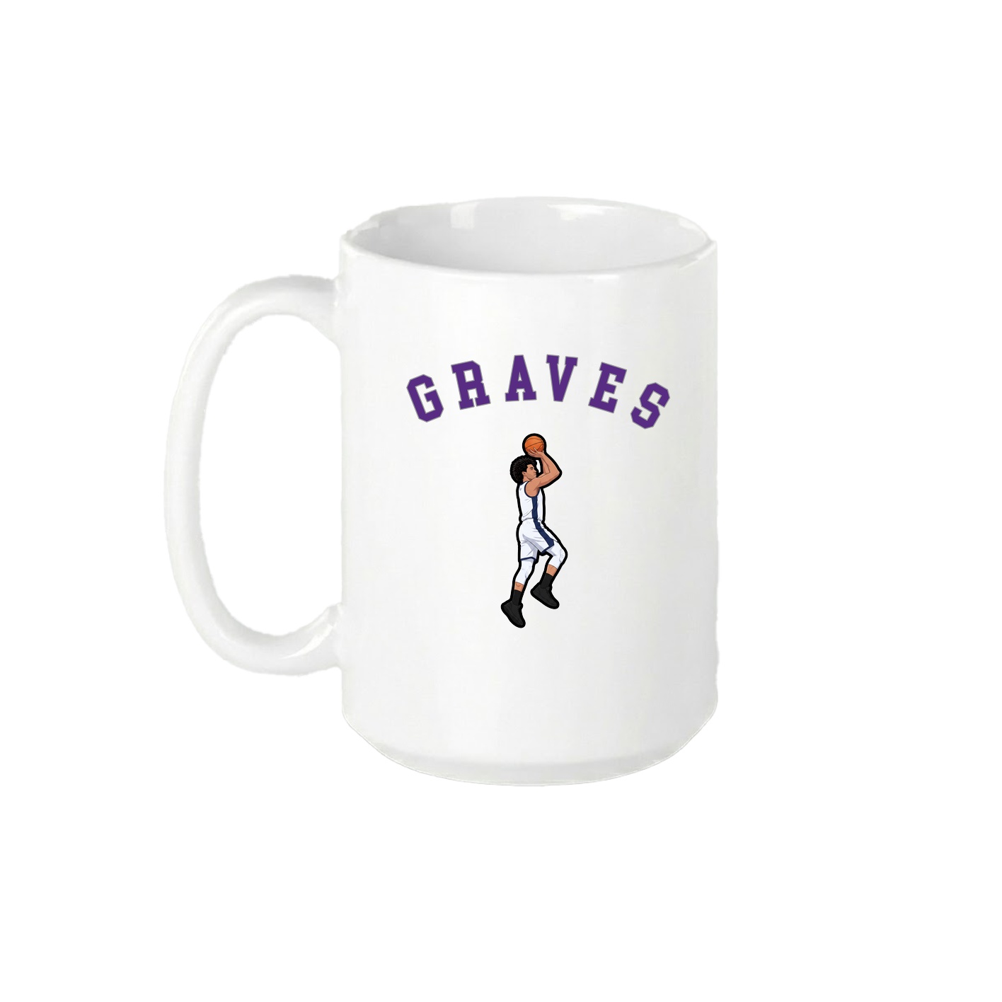 15oz Coffee Mug — Shirsey Arch in White