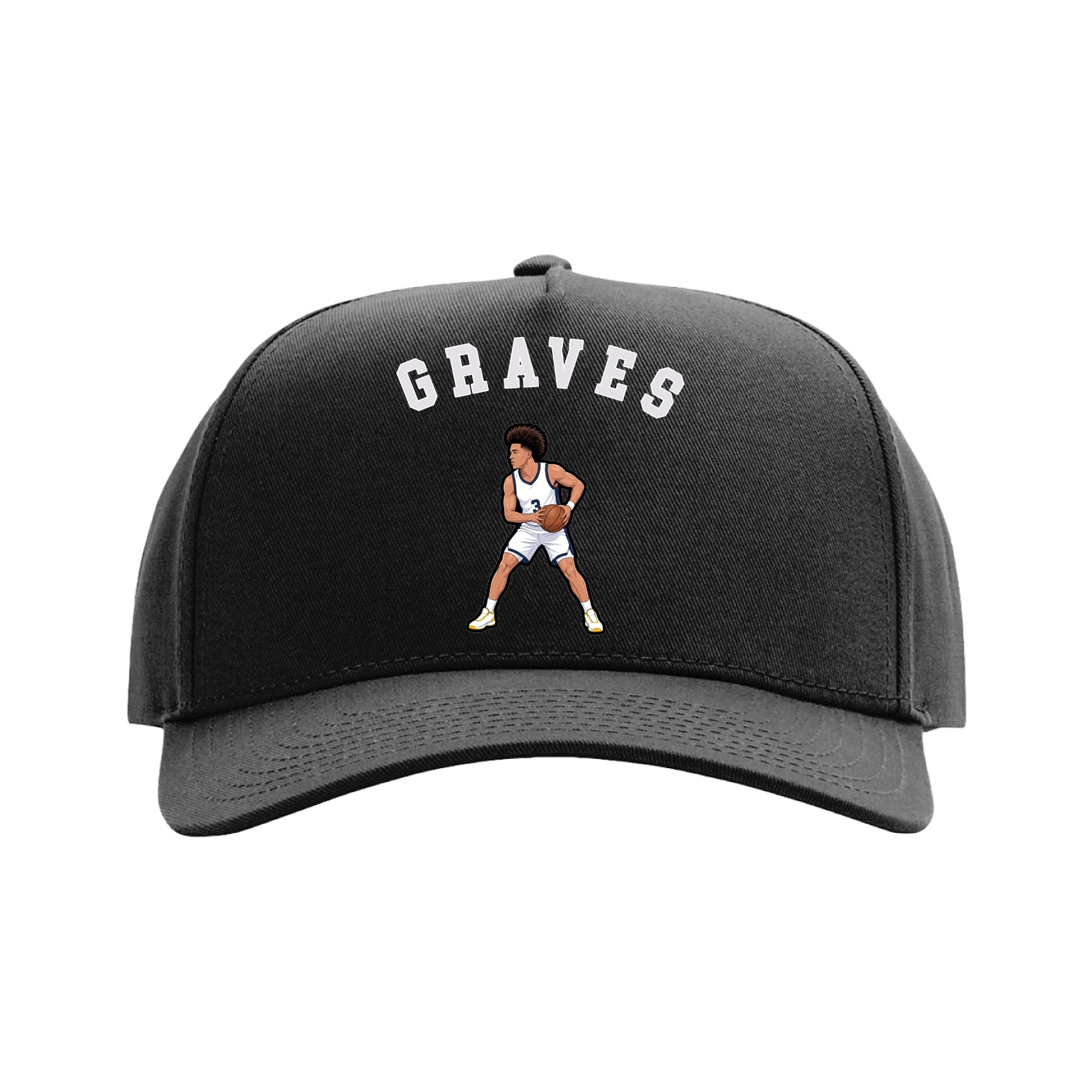 Full Fabric Five-Panel Champ Cap