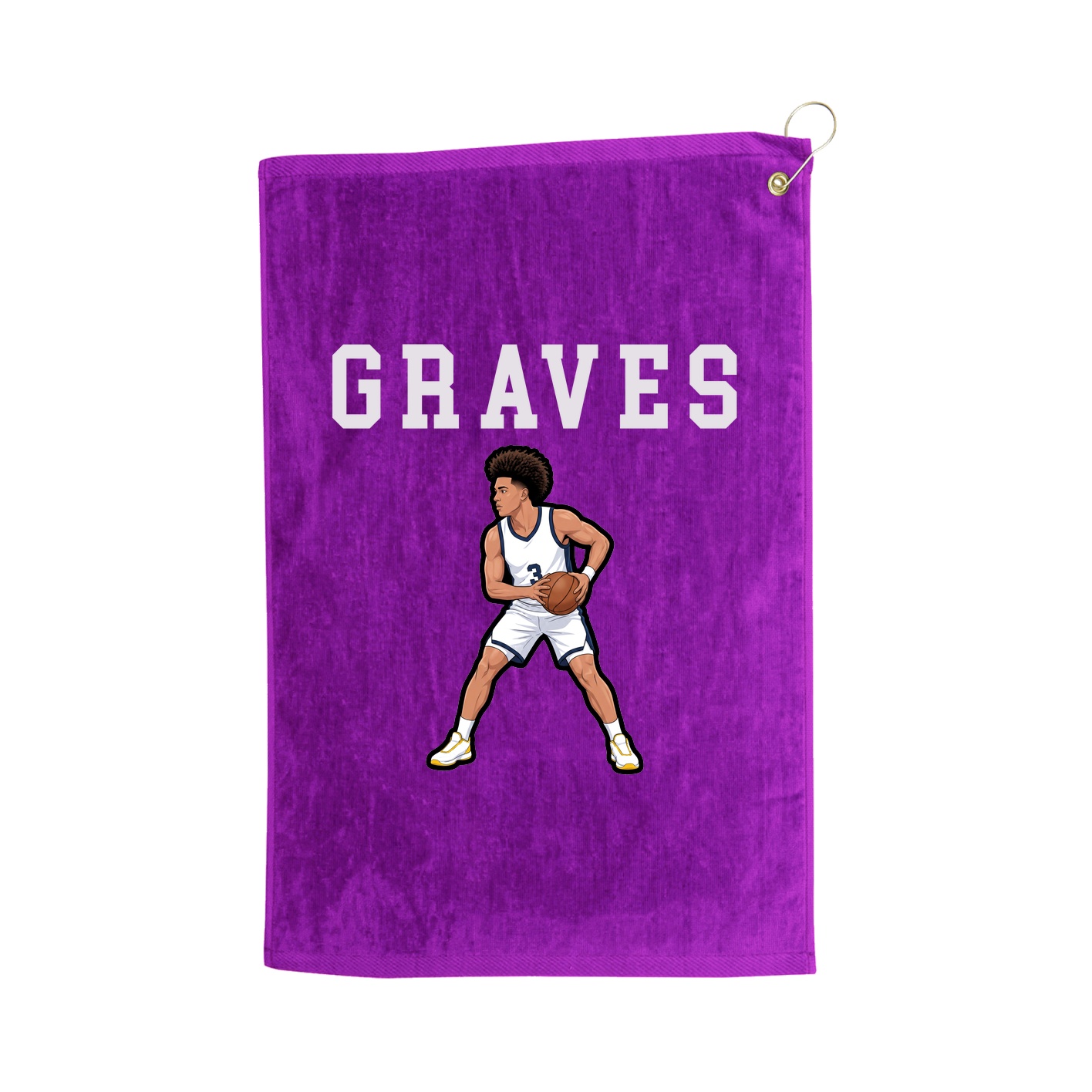 Golf Towel — Shirsey in Purple