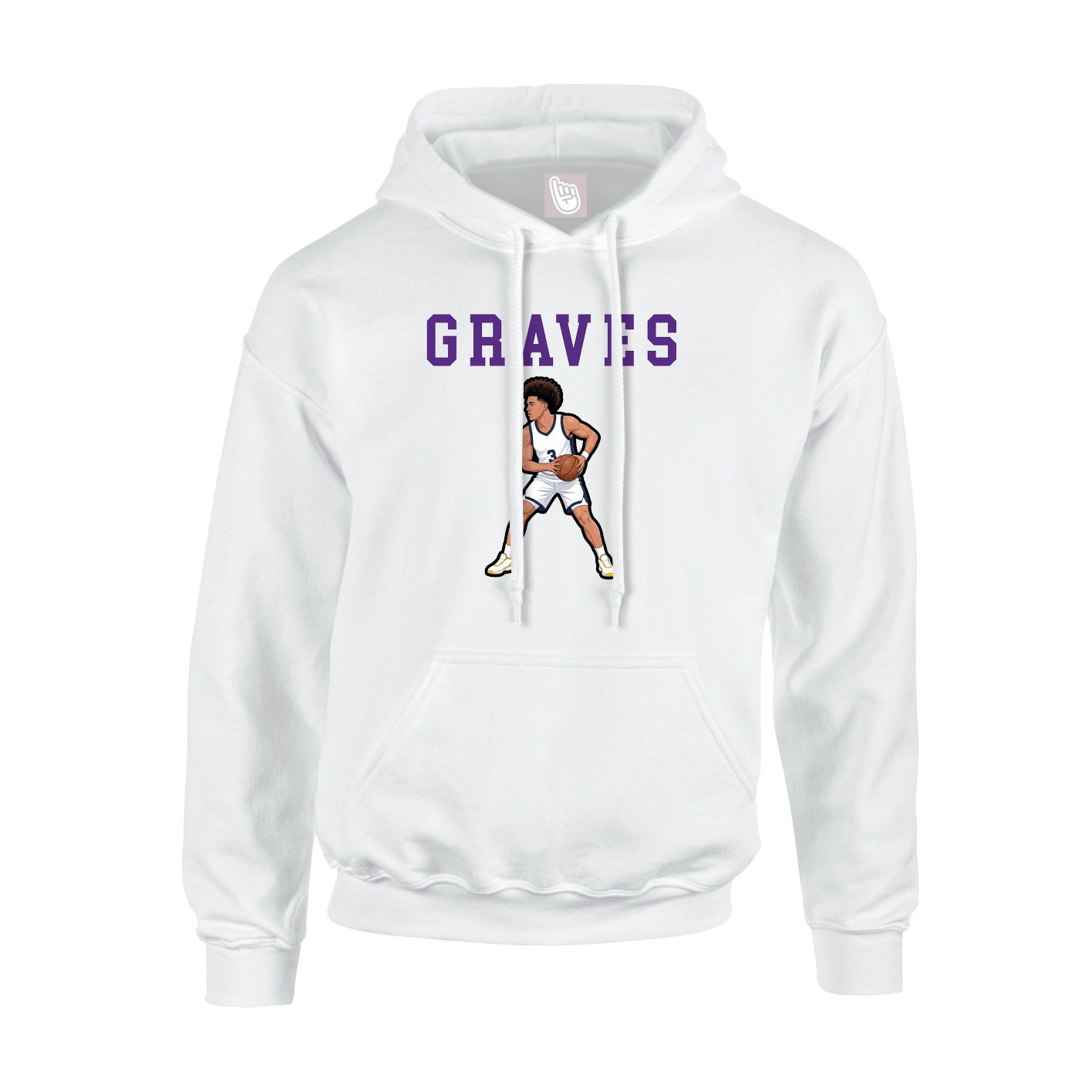 Youth Hoodie — Shirsey in White