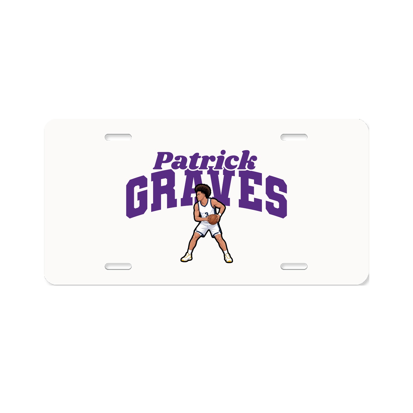 License Plate — Signature Arch in Classic