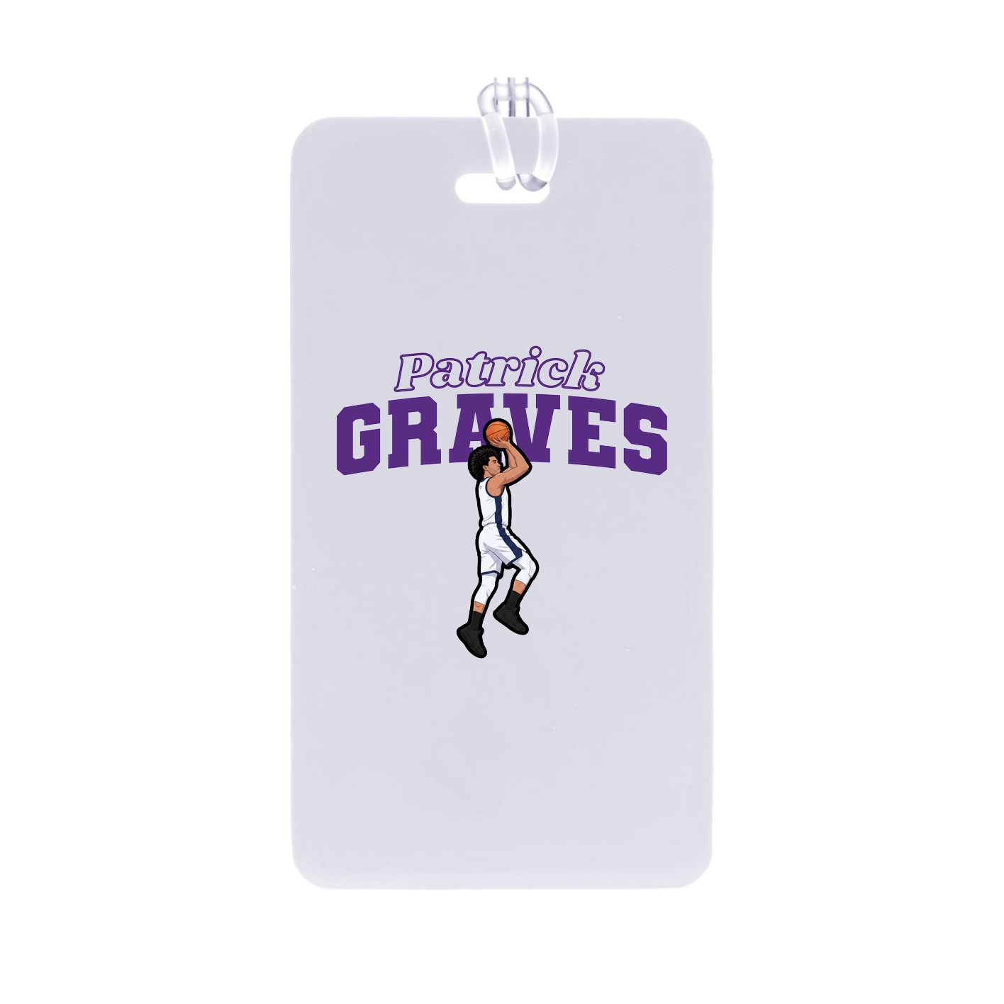 Bag Tag — Name Arch in Classic