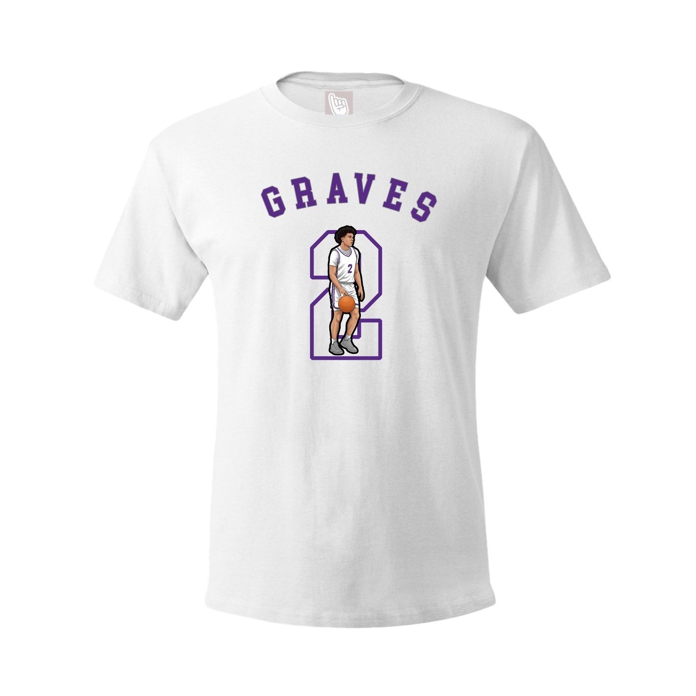 Youth Tee — Shirsey Arch in White