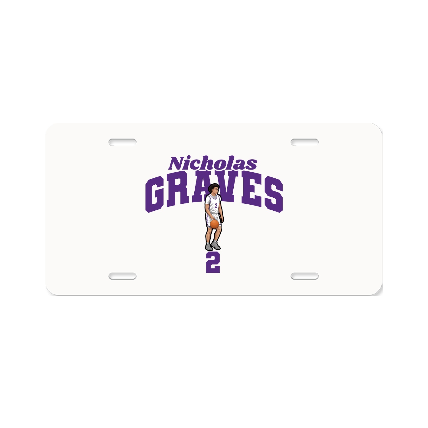 License Plate — Signature Arch in Classic