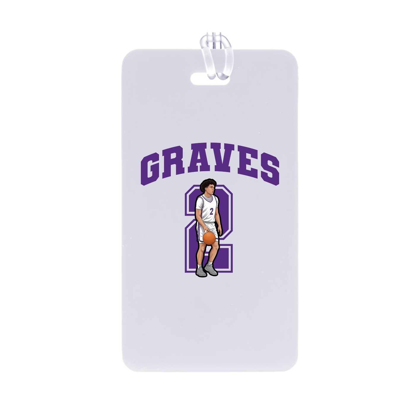Bag Tag — Number in Classic