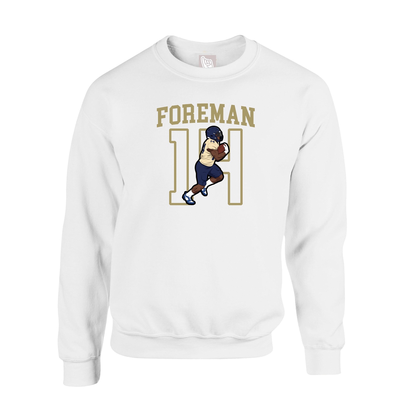 Fleece Crew — Shirsey in White