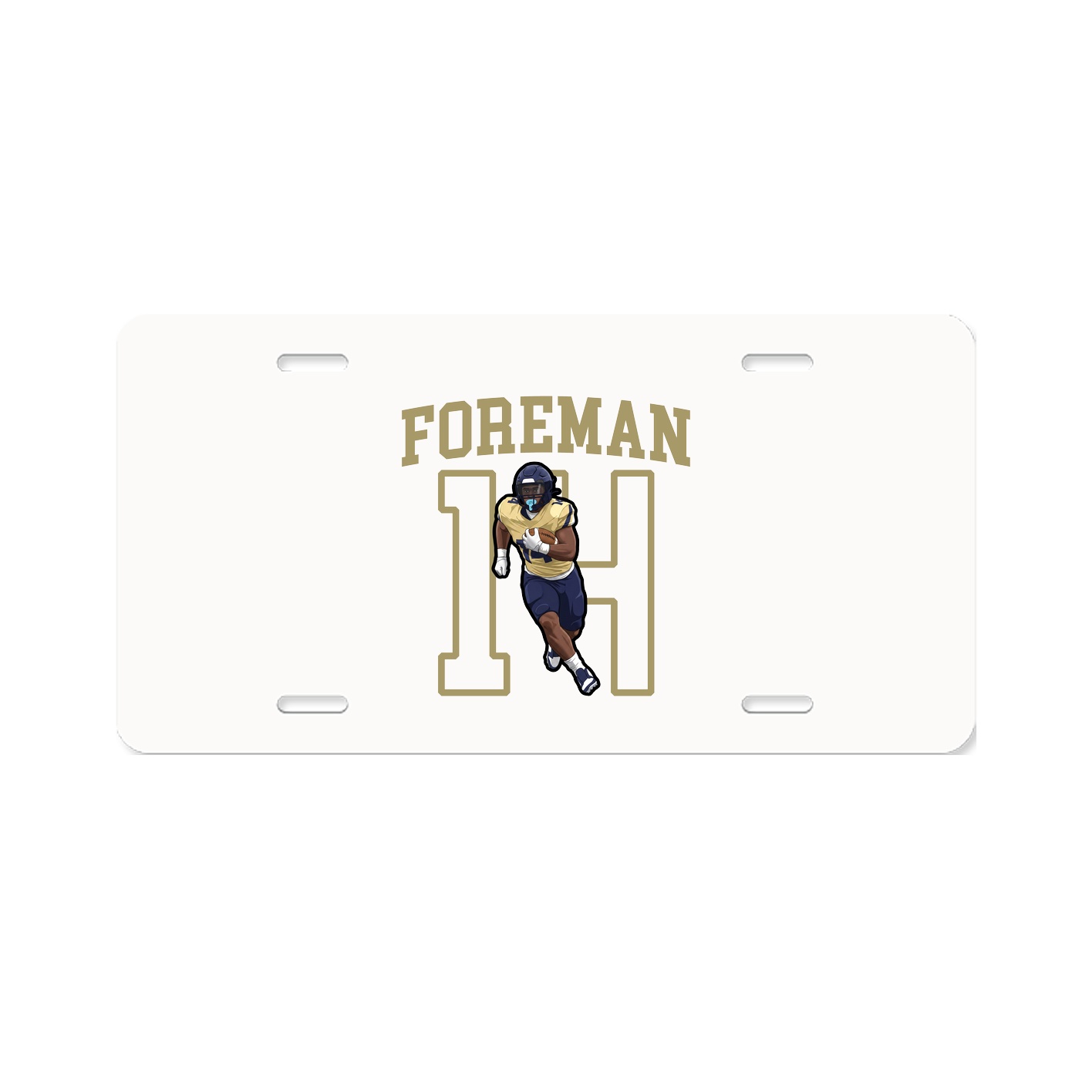 License Plate — Shirsey in Classic