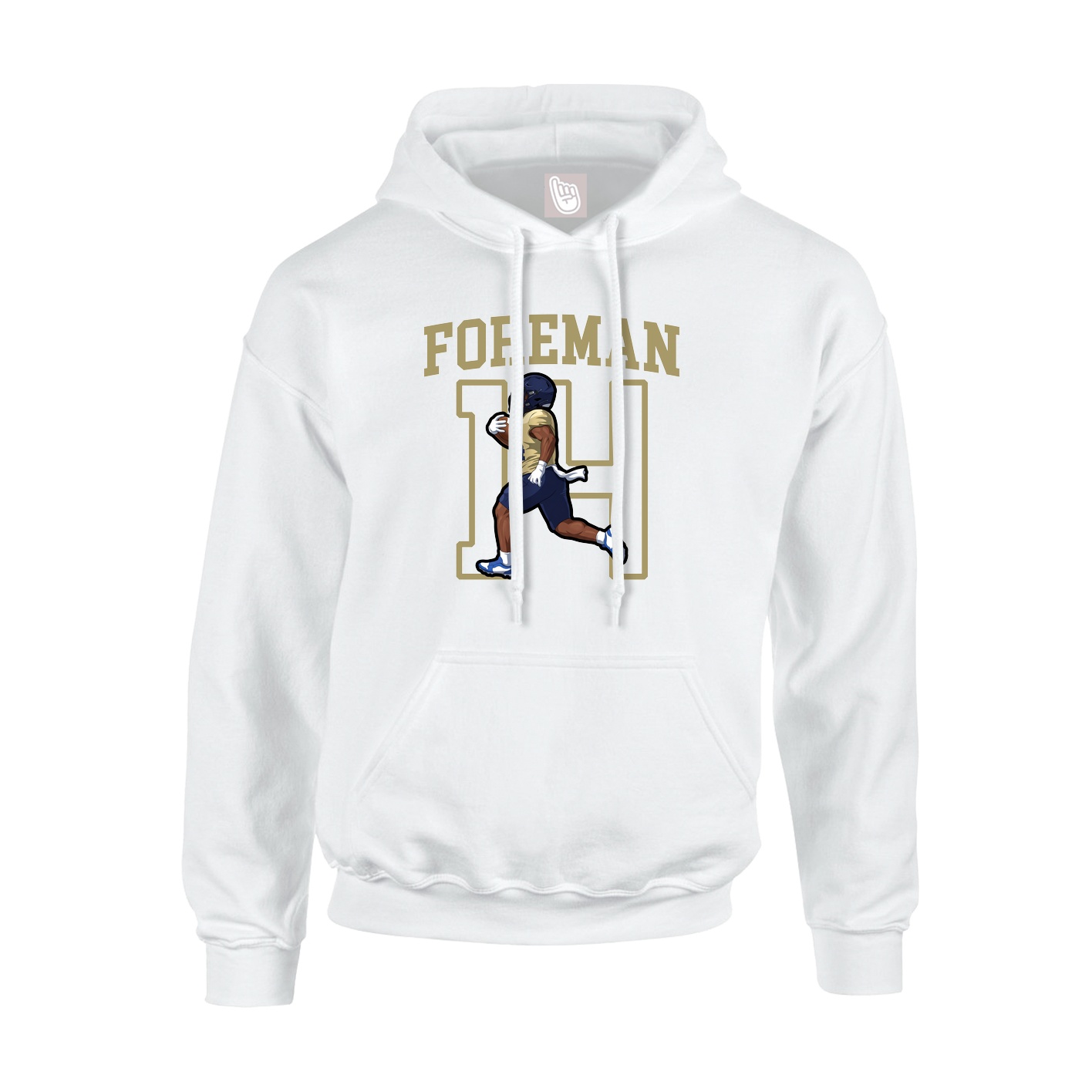 Hoodie — Shirsey in White